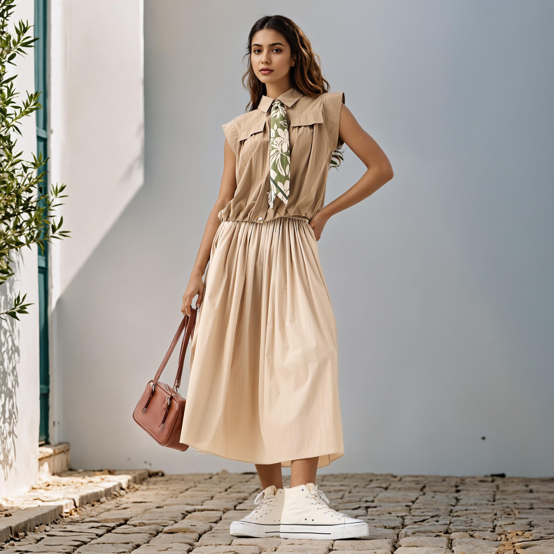قميص دون أكمام بياقة عادية وطيات-women-clothing-shirtsandblouses-shirts-image-4