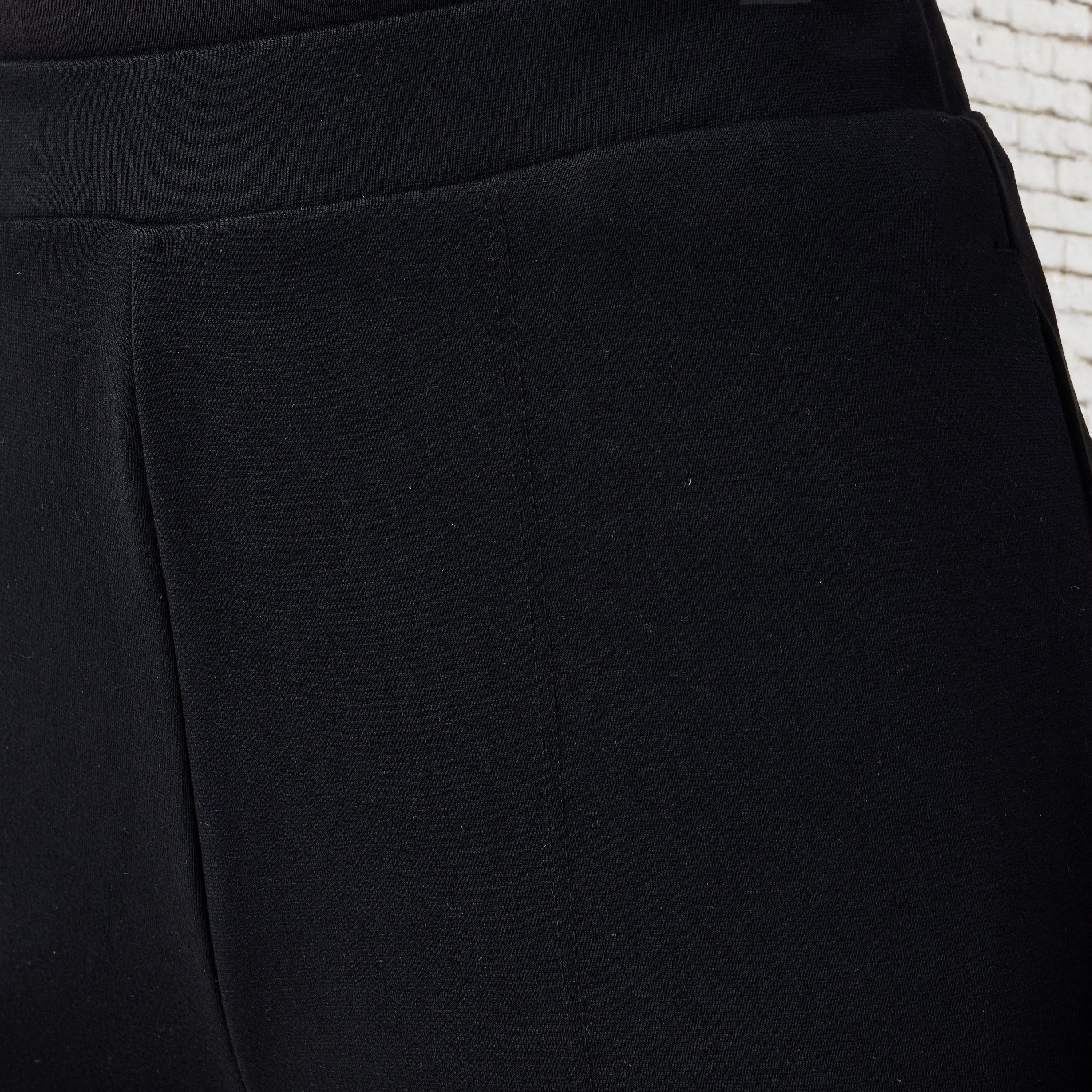 Regular Fit Mid Rise Flexi Waist Pants with Pockets-women-clothing-bottoms-trousers-image-5