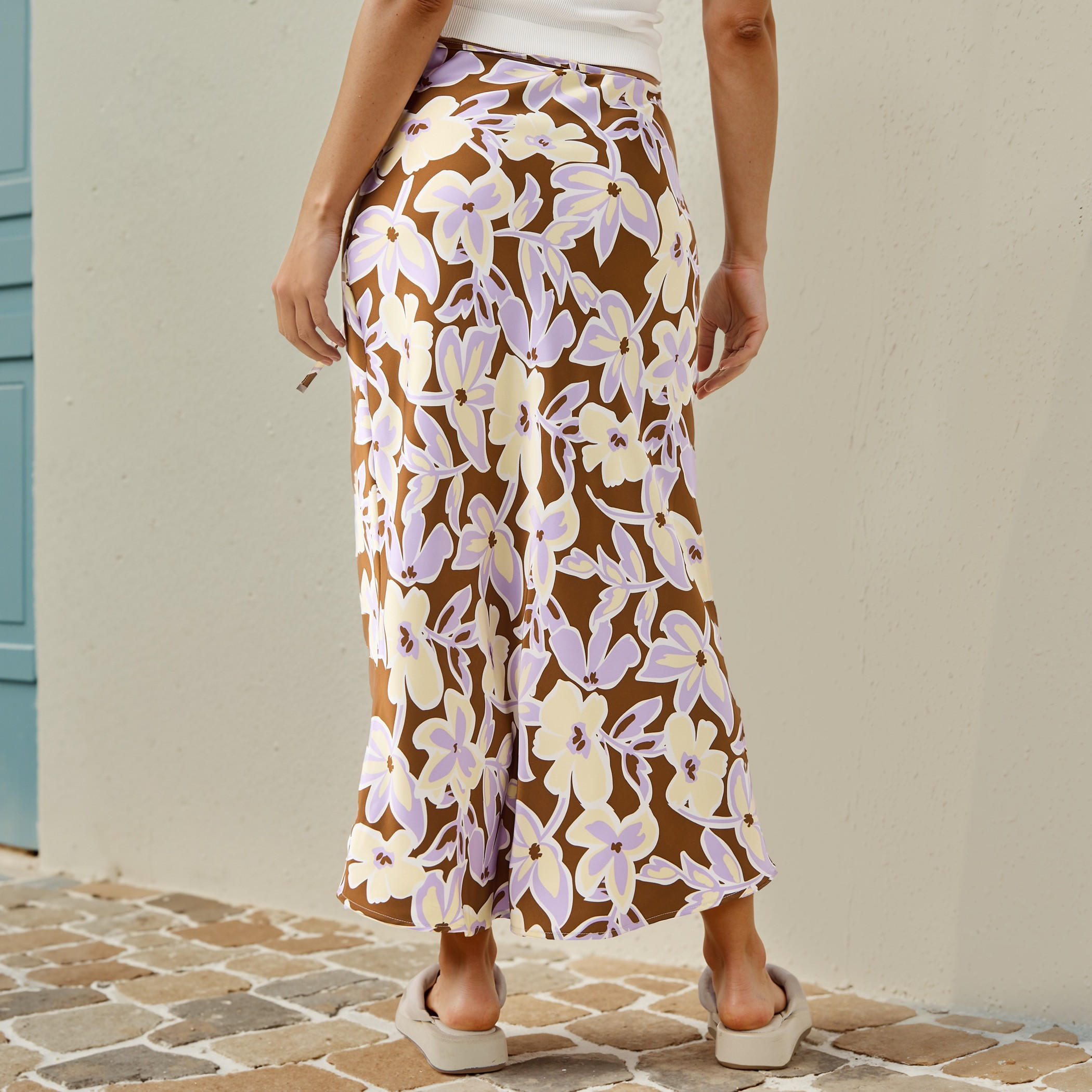 Floral Print Maxi Skirt with Tie-Up Detail-women-clothing-bottoms-skirts-image-3