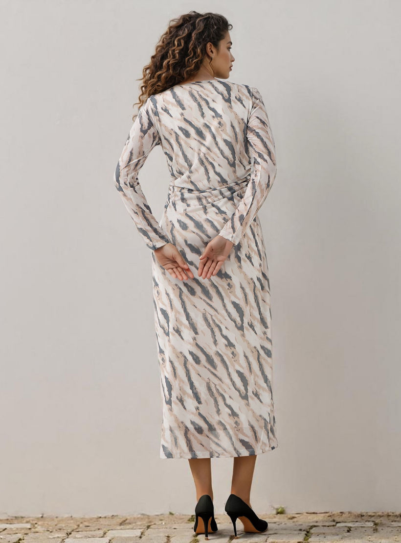 فستان شبكي مبتفاصيل كشكش وطبعات-women-clothing-dresses-image-3