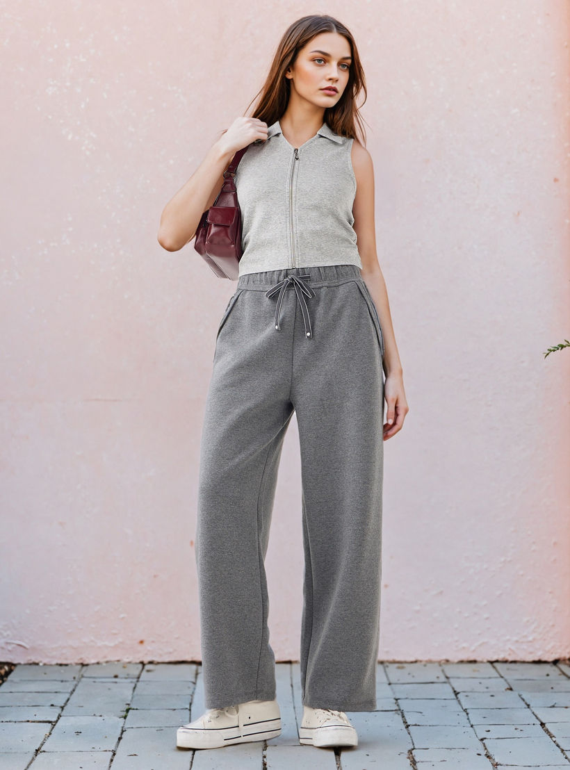 بلوزة تانك بولو بسحّاب إغلاق-women-clothing-tshirts-image-4