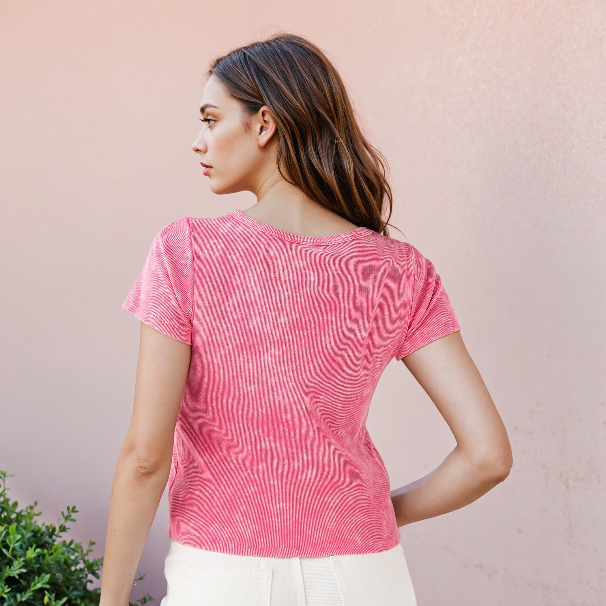 Ribbed Crop Top with Scoop Neck-women-clothing-tshirts-image-3