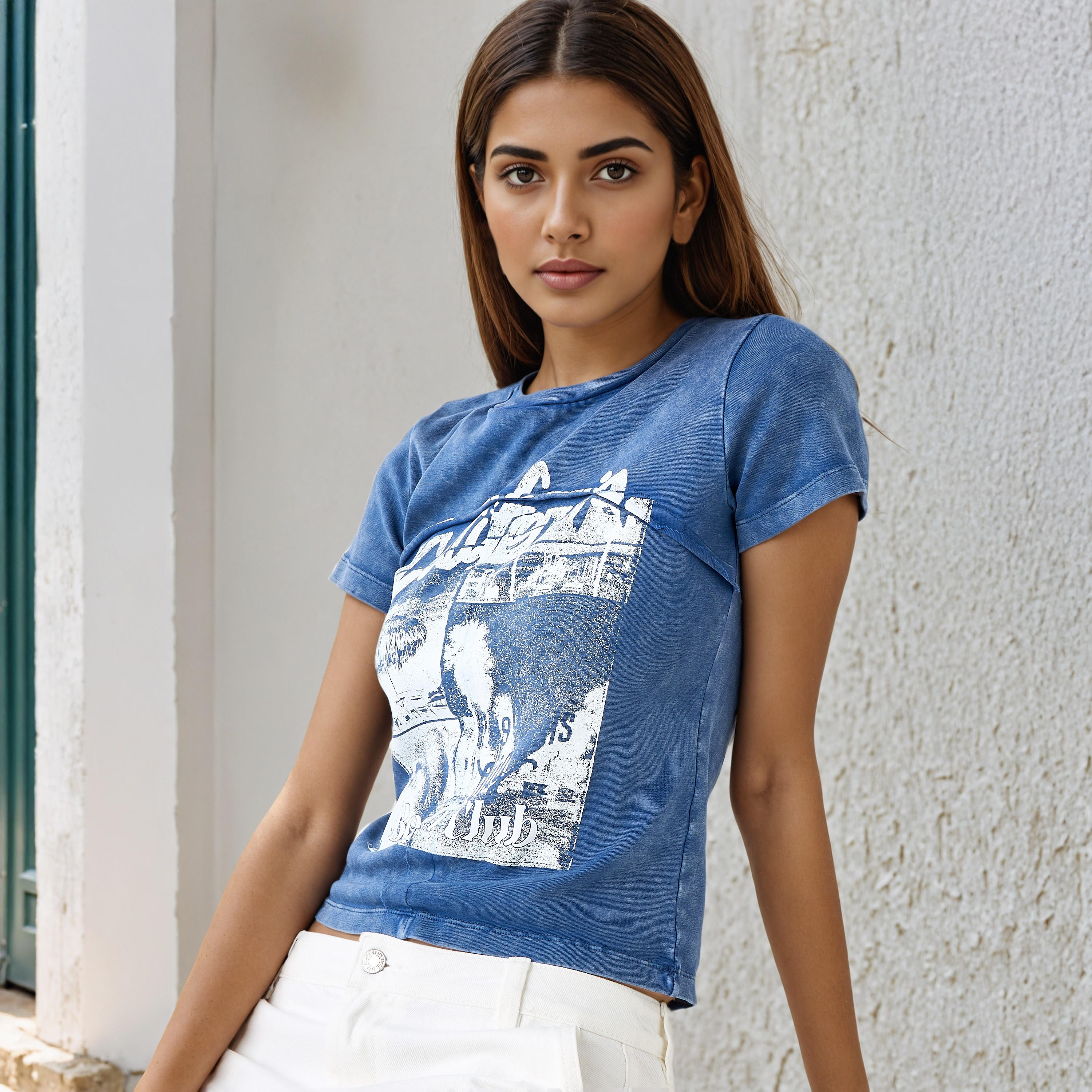 تيشيرت بطبعات تايبوجرافيك-women-clothing-tshirts-image-1