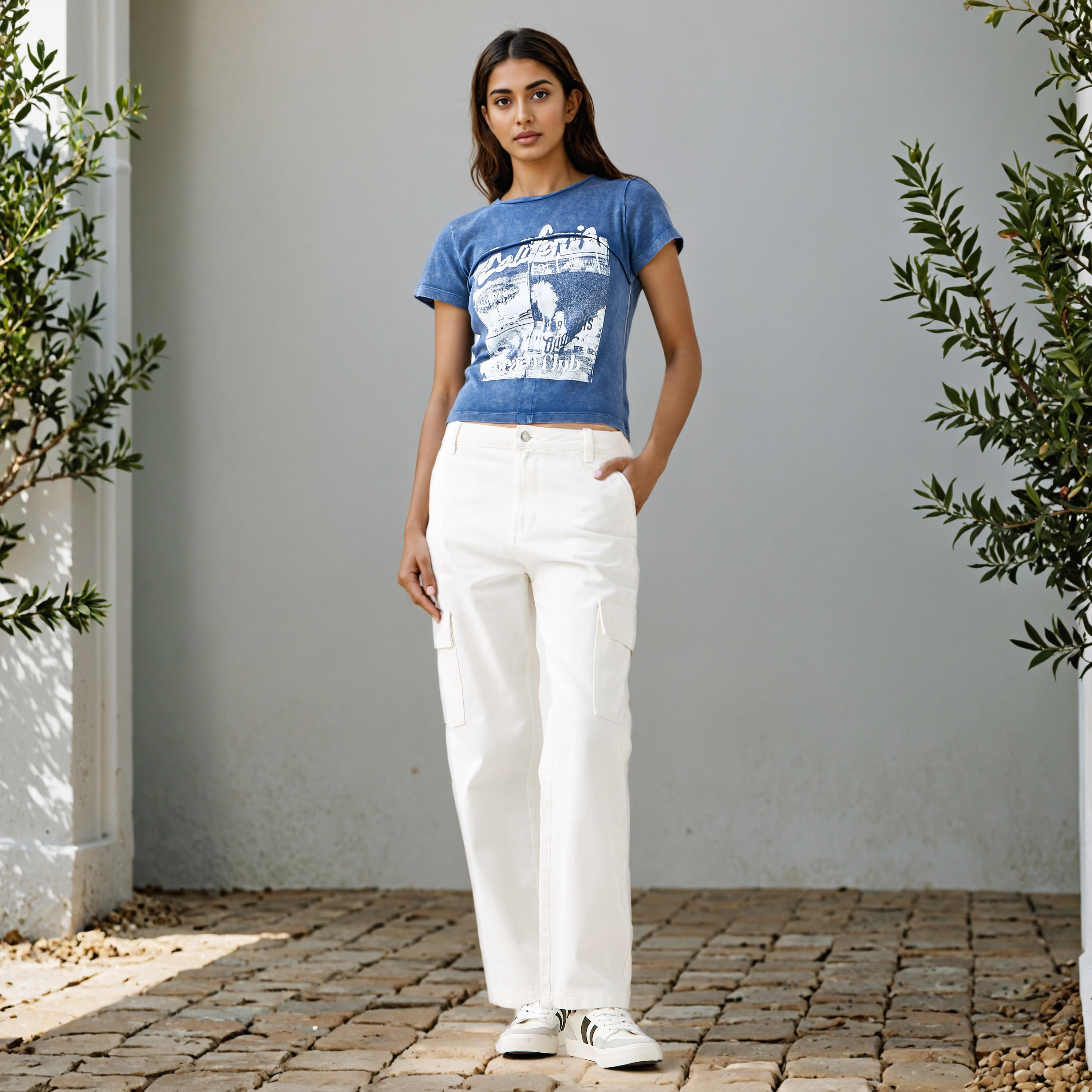 Typographic Print T-shirt-women-clothing-tshirts-image-2