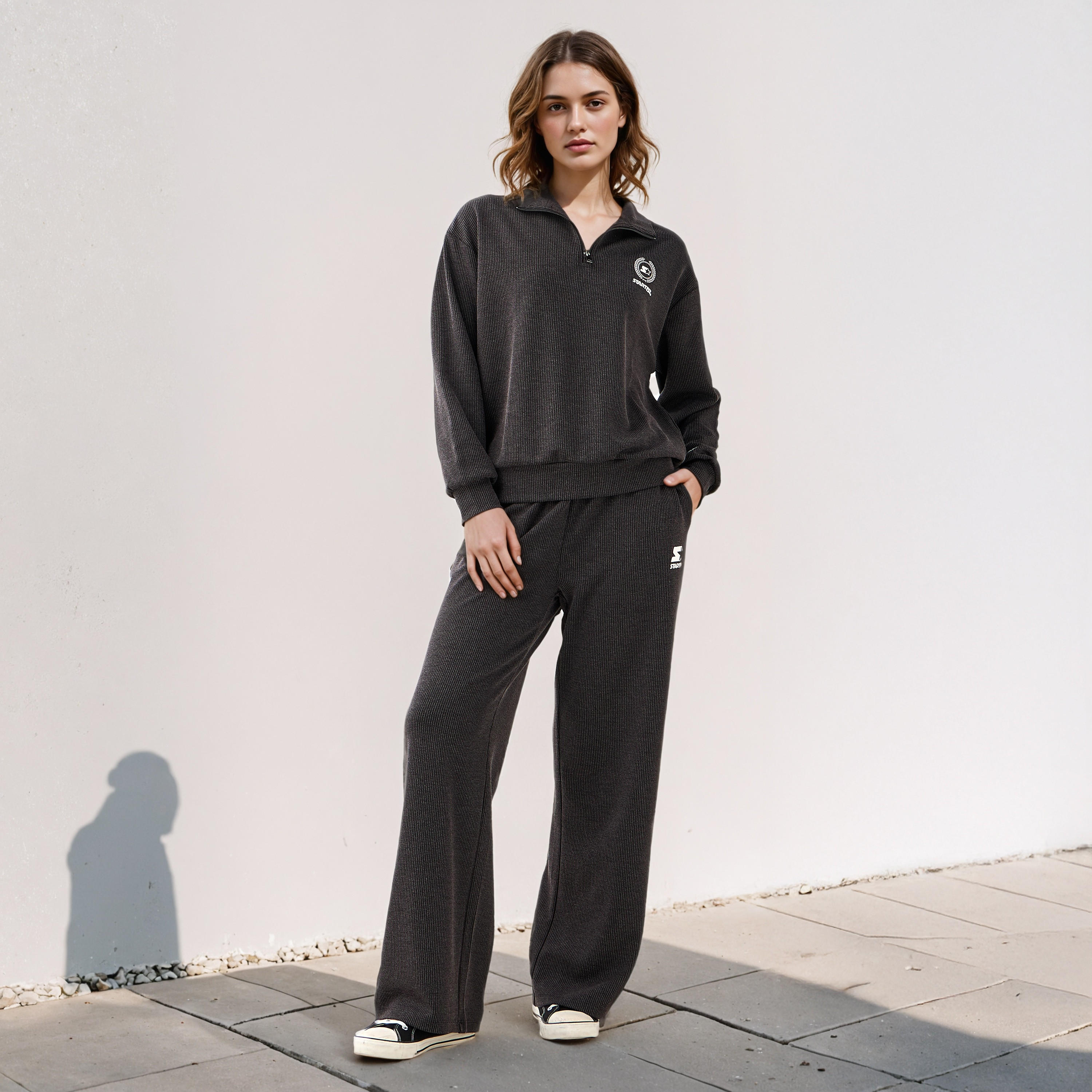 Starter Logo Print Sweatshirt-women-winterwear-hoodiesandsweatshirts-sweatshirts-image-2