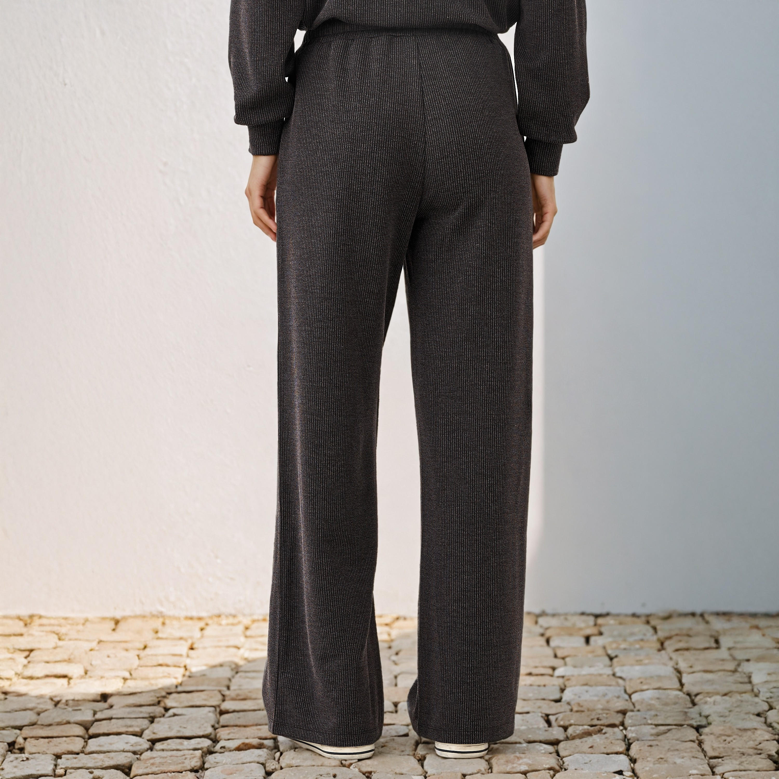 Ribbed Wide-Leg Joggers with Pockets-women-clothing-bottoms-joggers-image-3