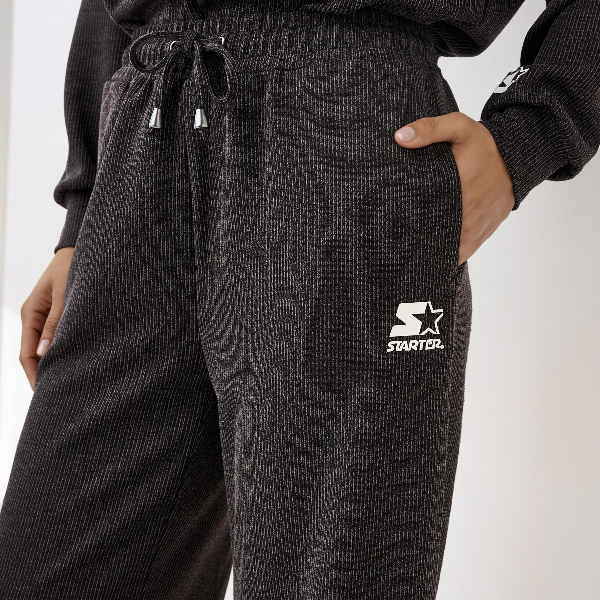 Ribbed Wide-Leg Joggers with Pockets-women-clothing-bottoms-joggers-image-4
