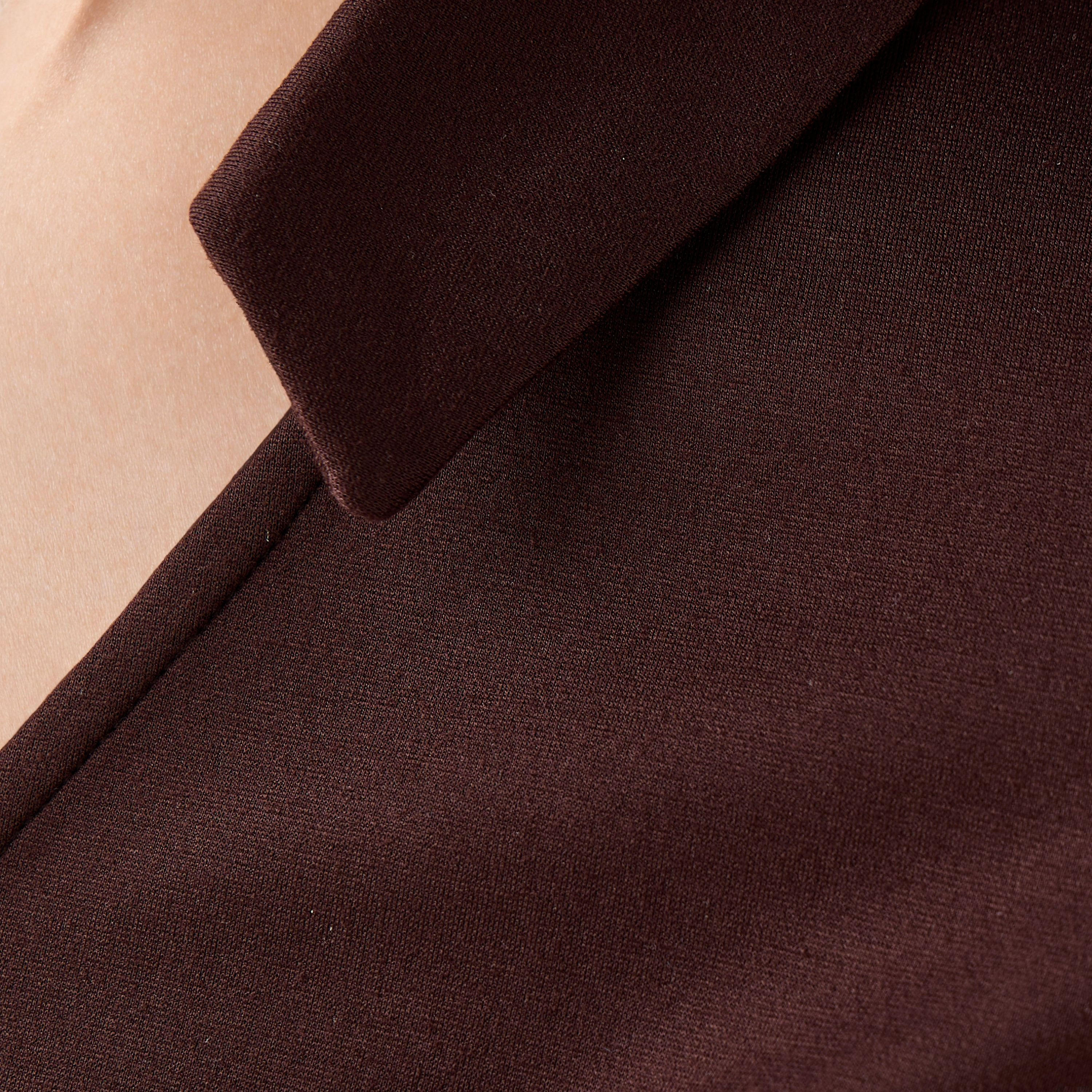 Midi Polo Dress with Ruching-women-clothing-dresses-image-5
