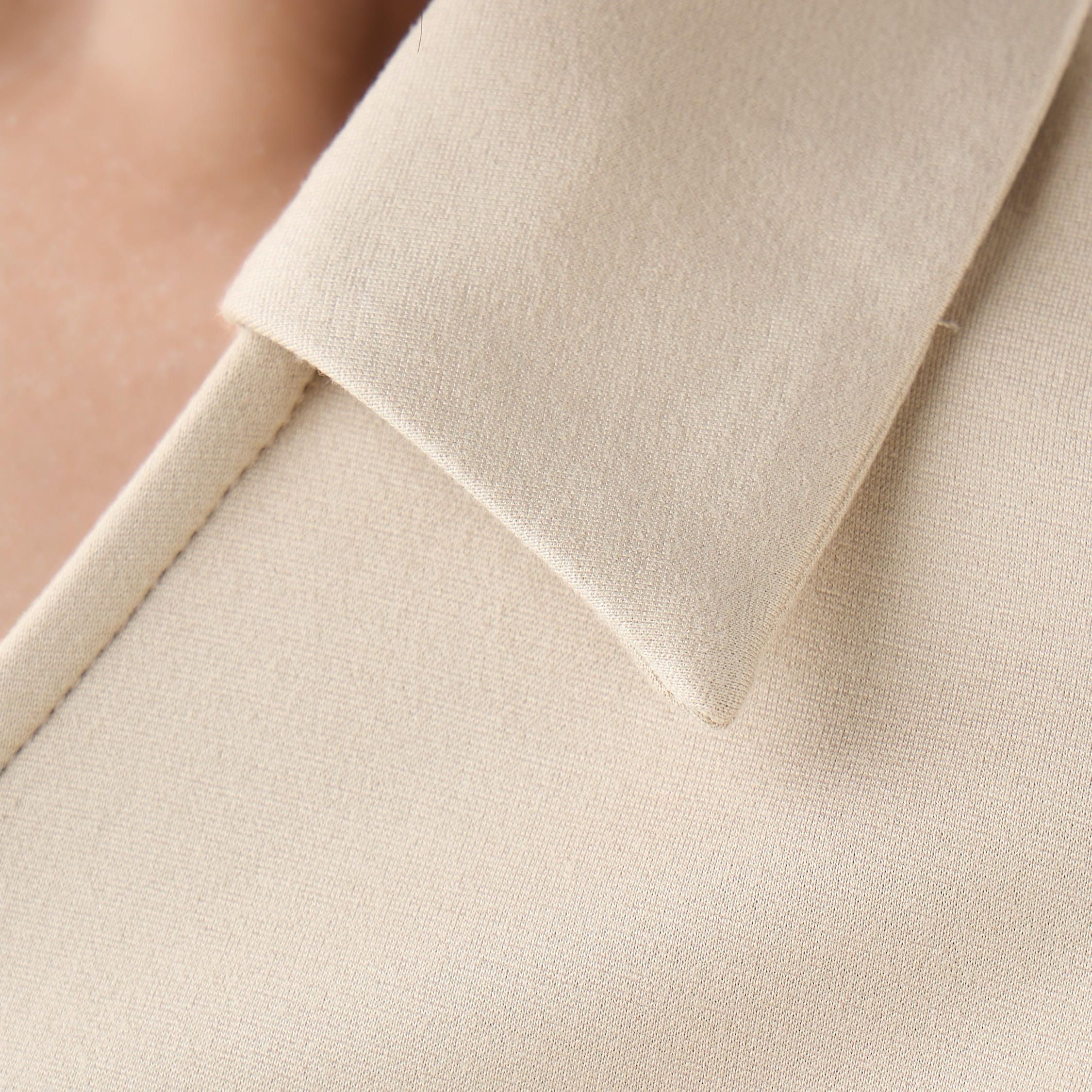 Midi Polo Dress with Ruching-women-clothing-dresses-image-5