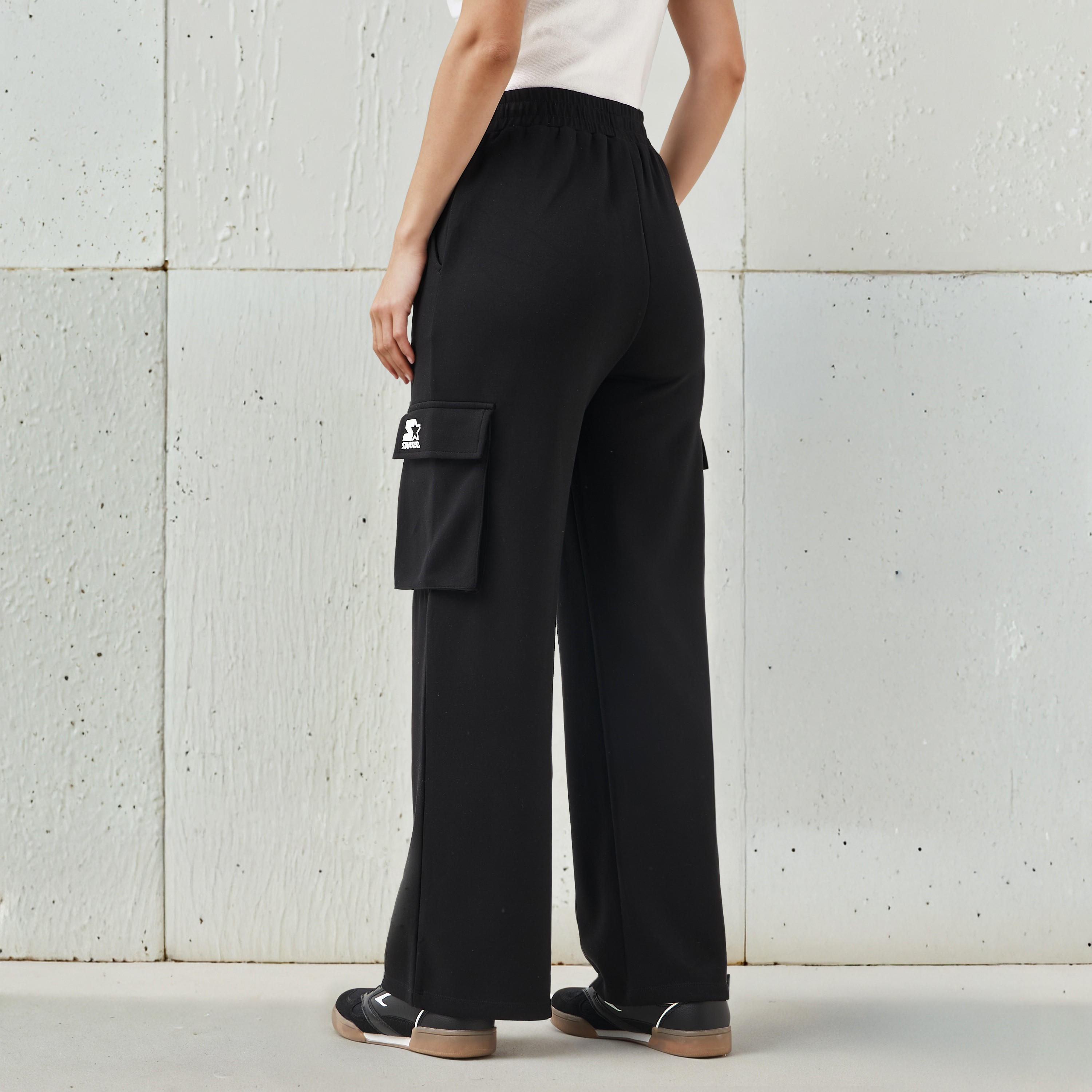 Starter Regular Fit Flexi Waist Cargo Pants-women-clothing-bottoms-joggers-image-3