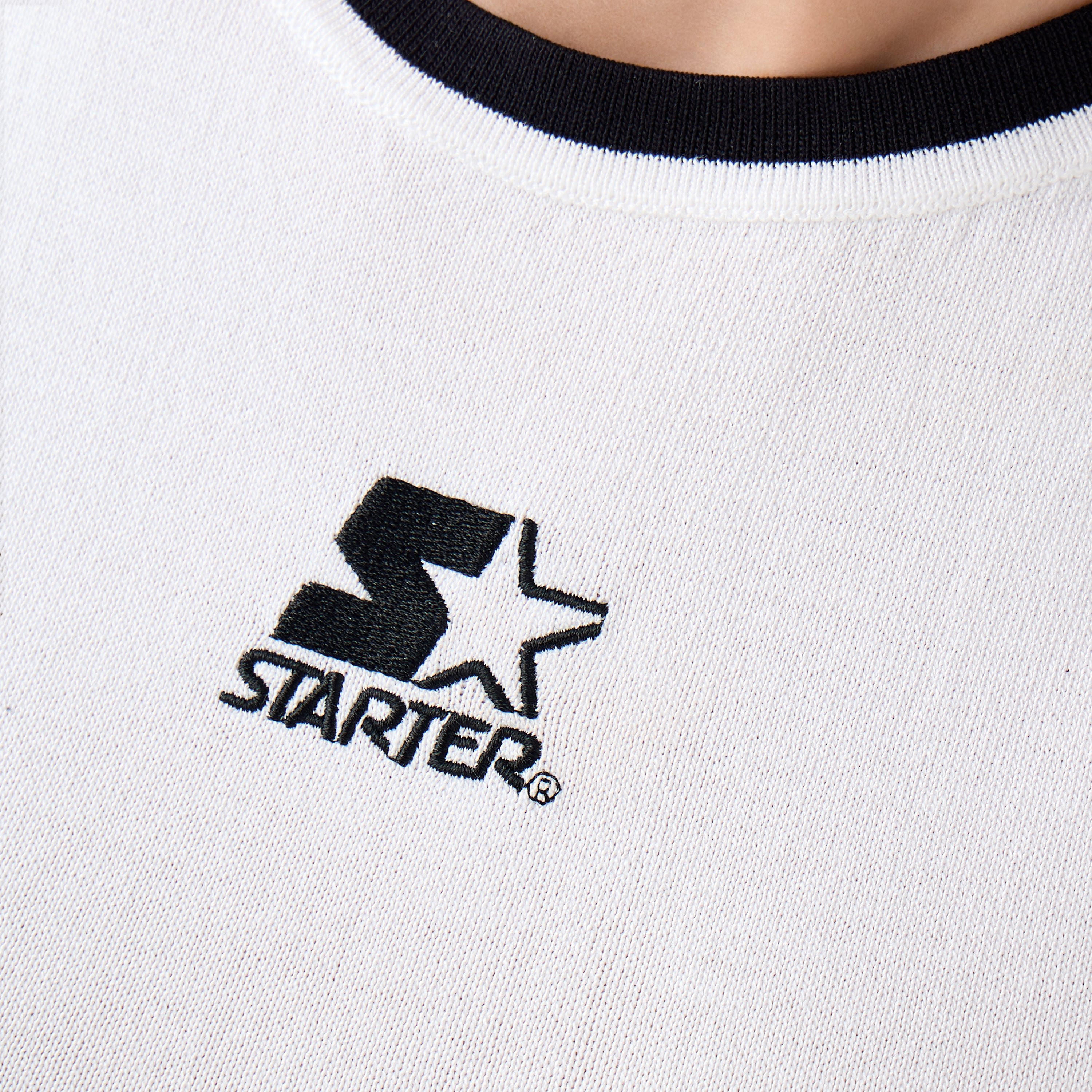 Starter Logo Embroidered Tank Top-women-clothing-tshirts-image-5