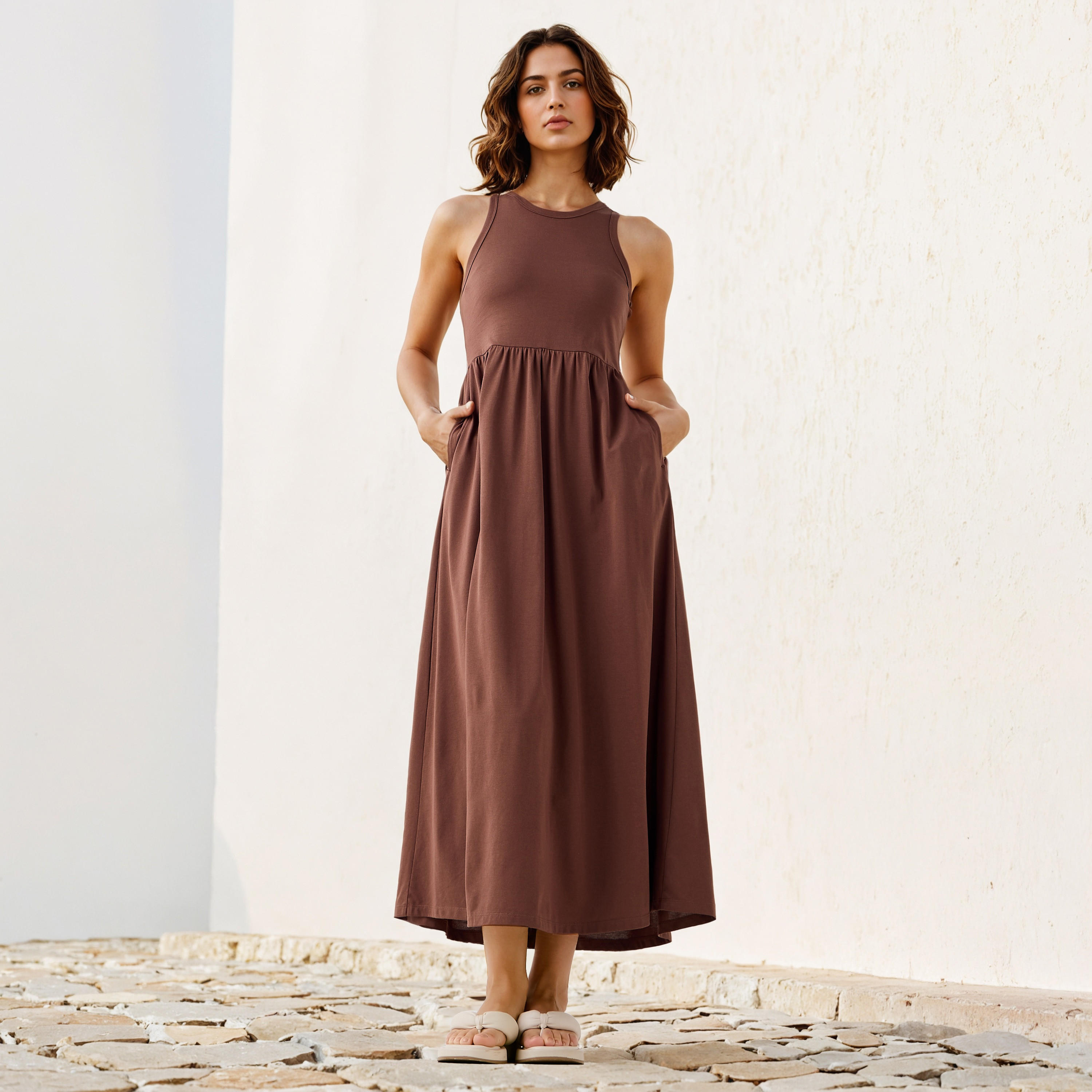 A-line Sleeveless Dress-women-clothing-dresses-image-1