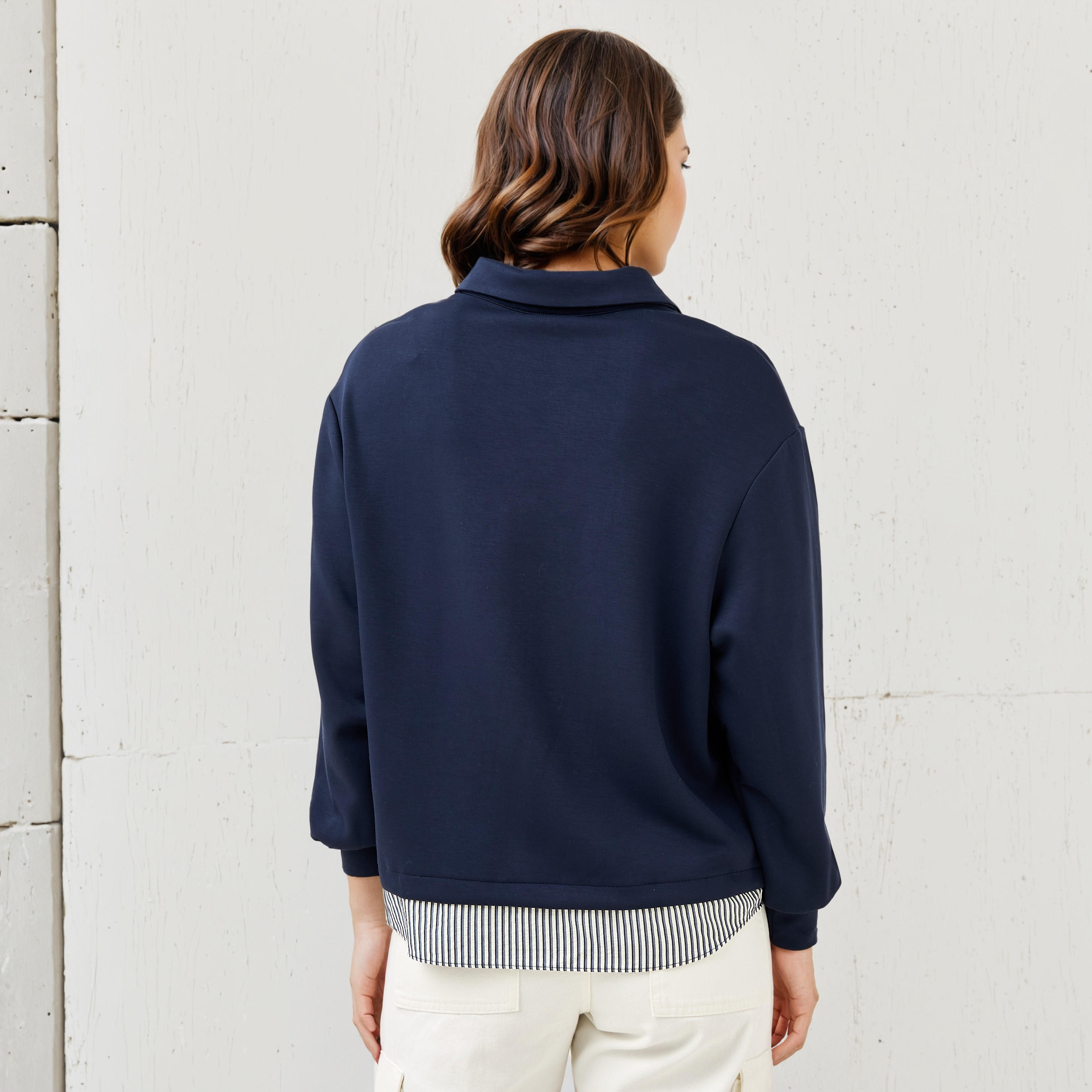 سويت شيرت نيوبرين بياقة عادية-women-winterwear-hoodiesandsweatshirts-sweatshirts-image-3