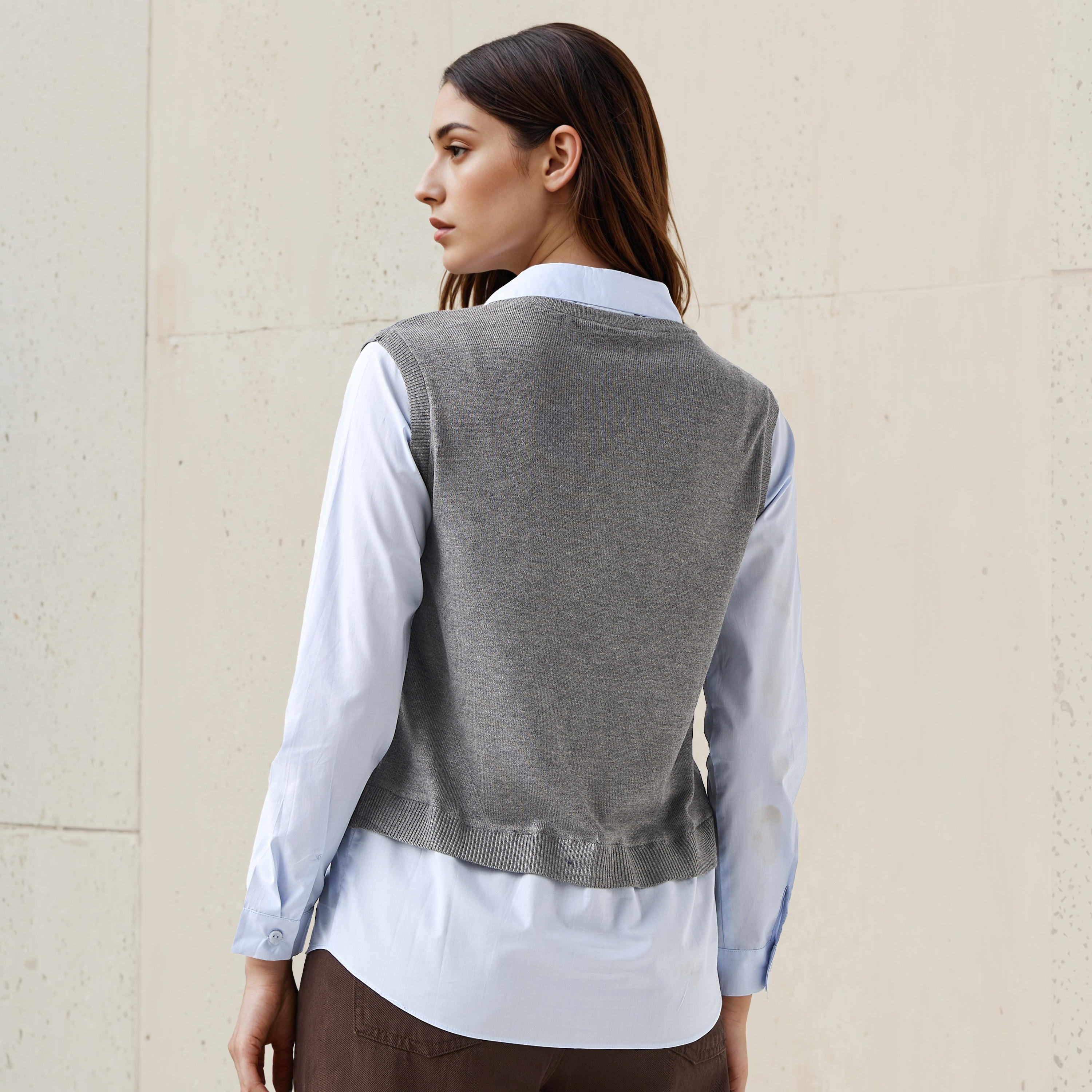 Cotton Twofer Top with Collar-women-clothing-shirtsandblouses-blouses-image-4