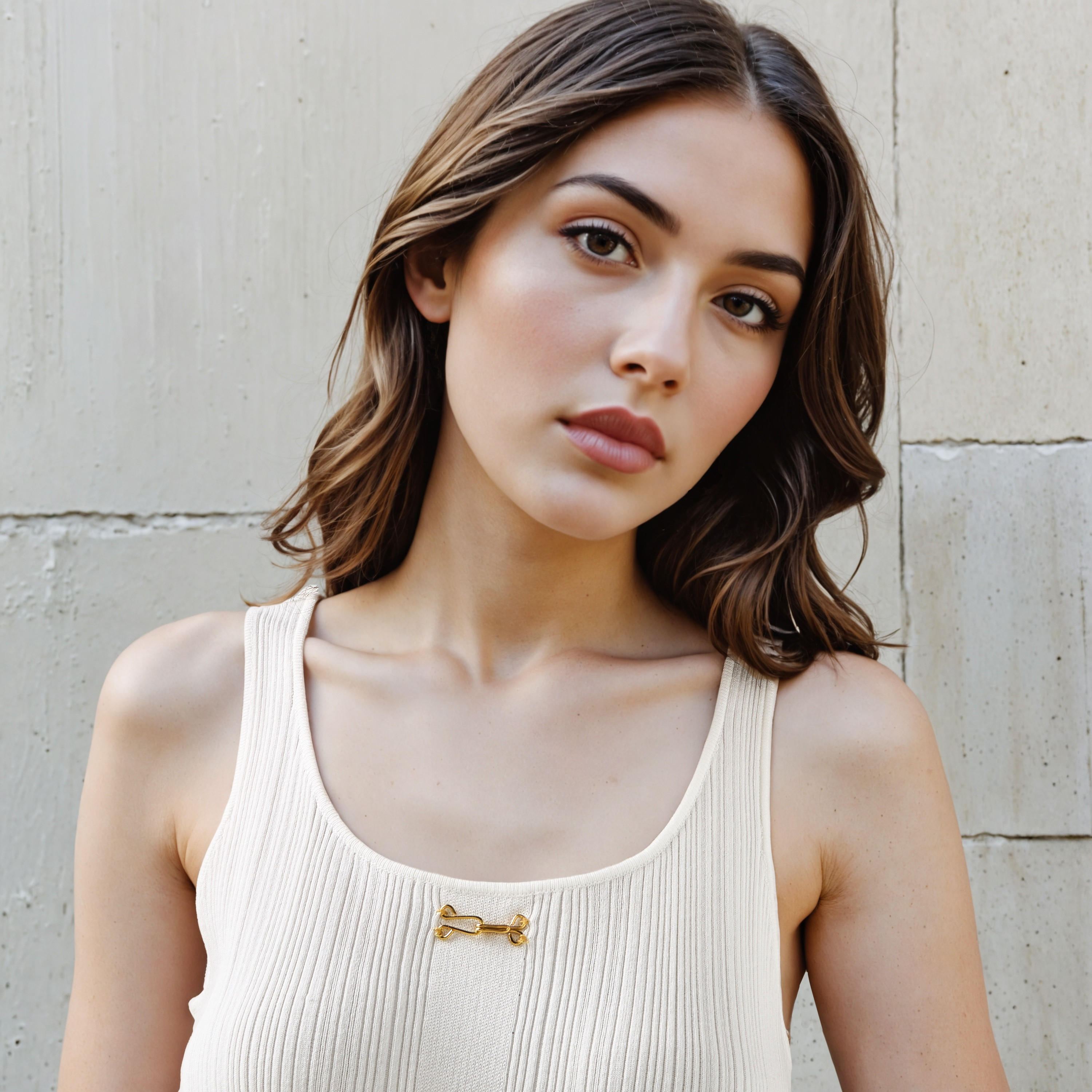 Tank Top with Hook Accent Viscose Blend-women-clothing-tshirts-image-4