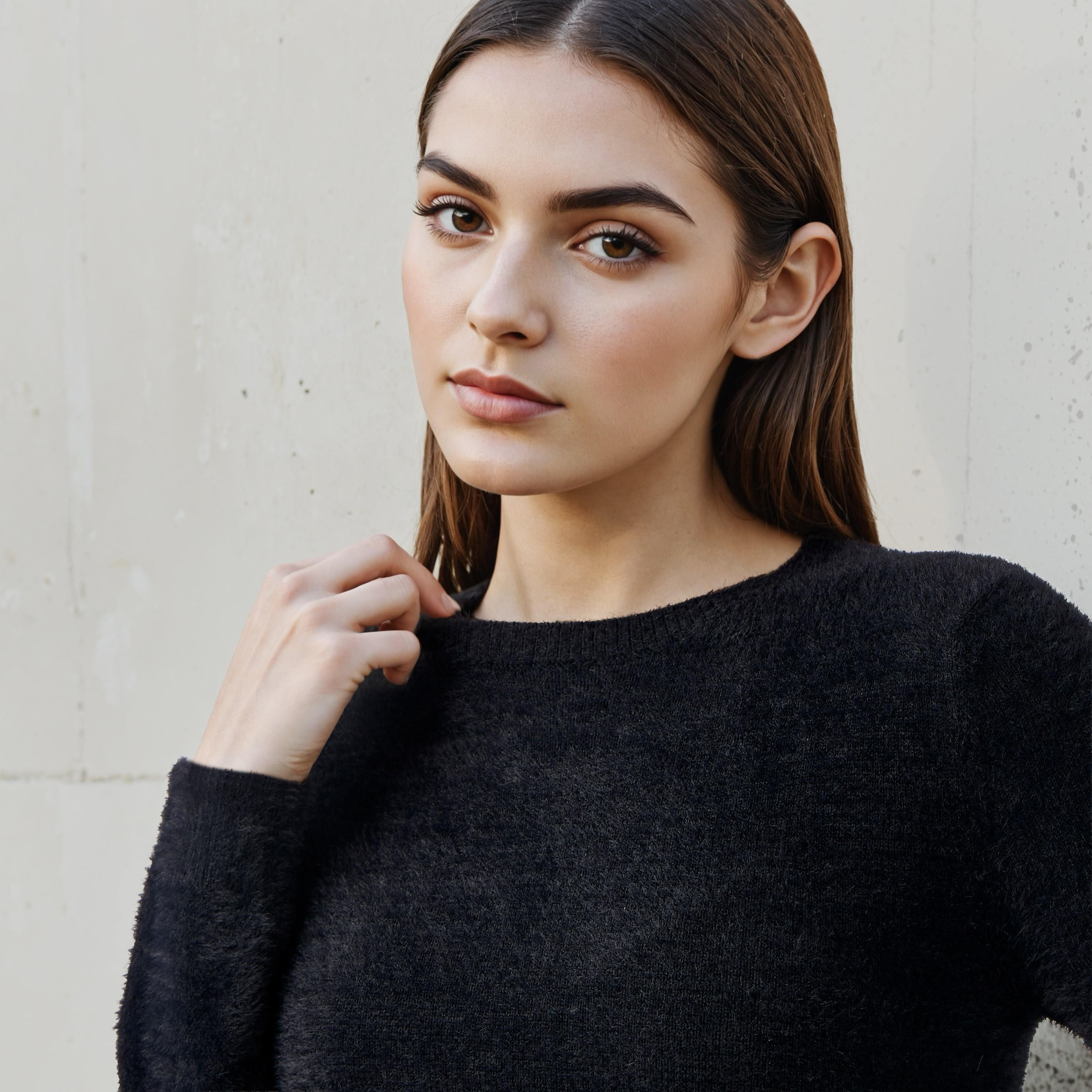 Faux Fur Crew Neck Sweater-women-clothing-cardigansandjumpers-jumpers-image-5