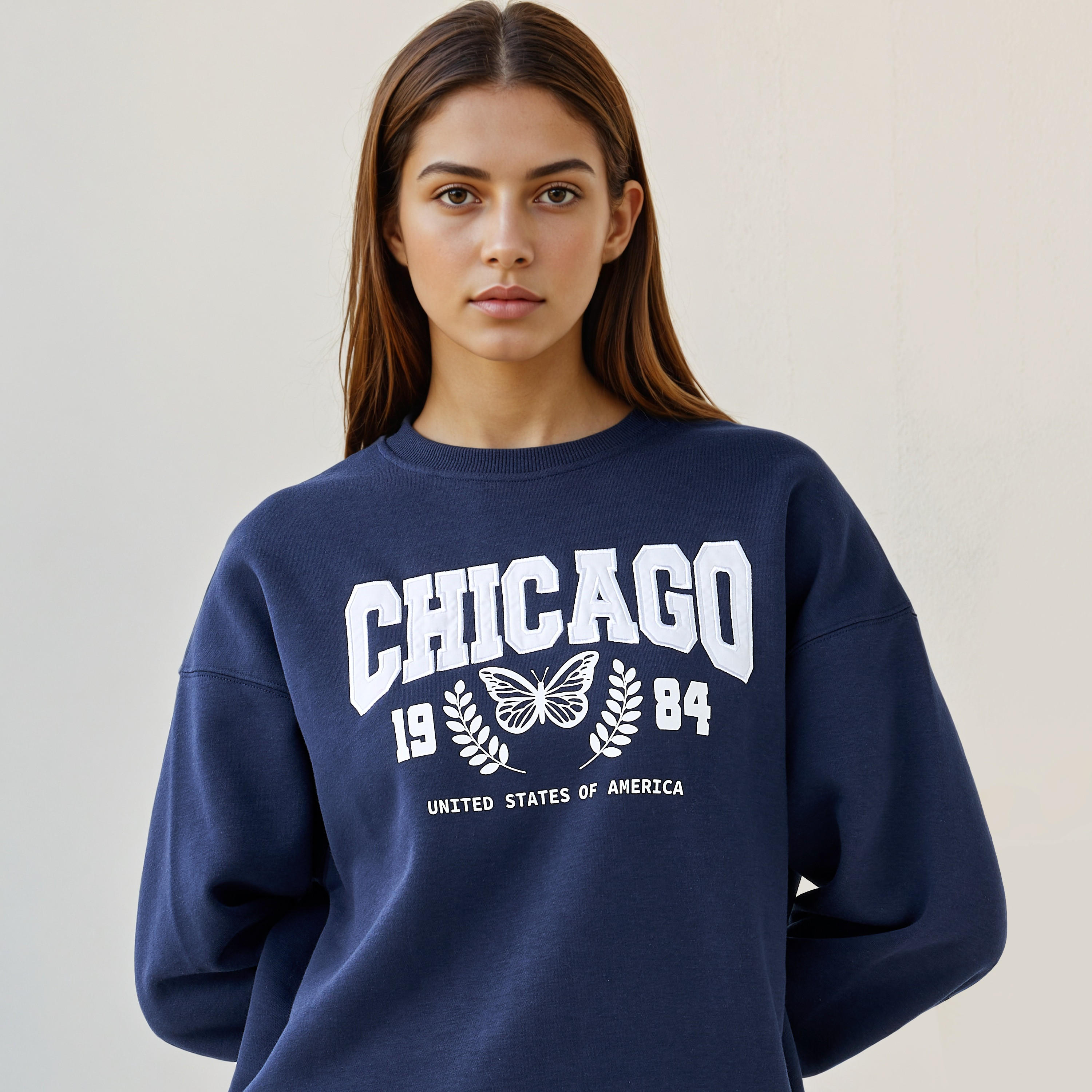 Embroidered Sweatshirt with Crew Neck-women-winterwear-hoodiesandsweatshirts-sweatshirts-image-5