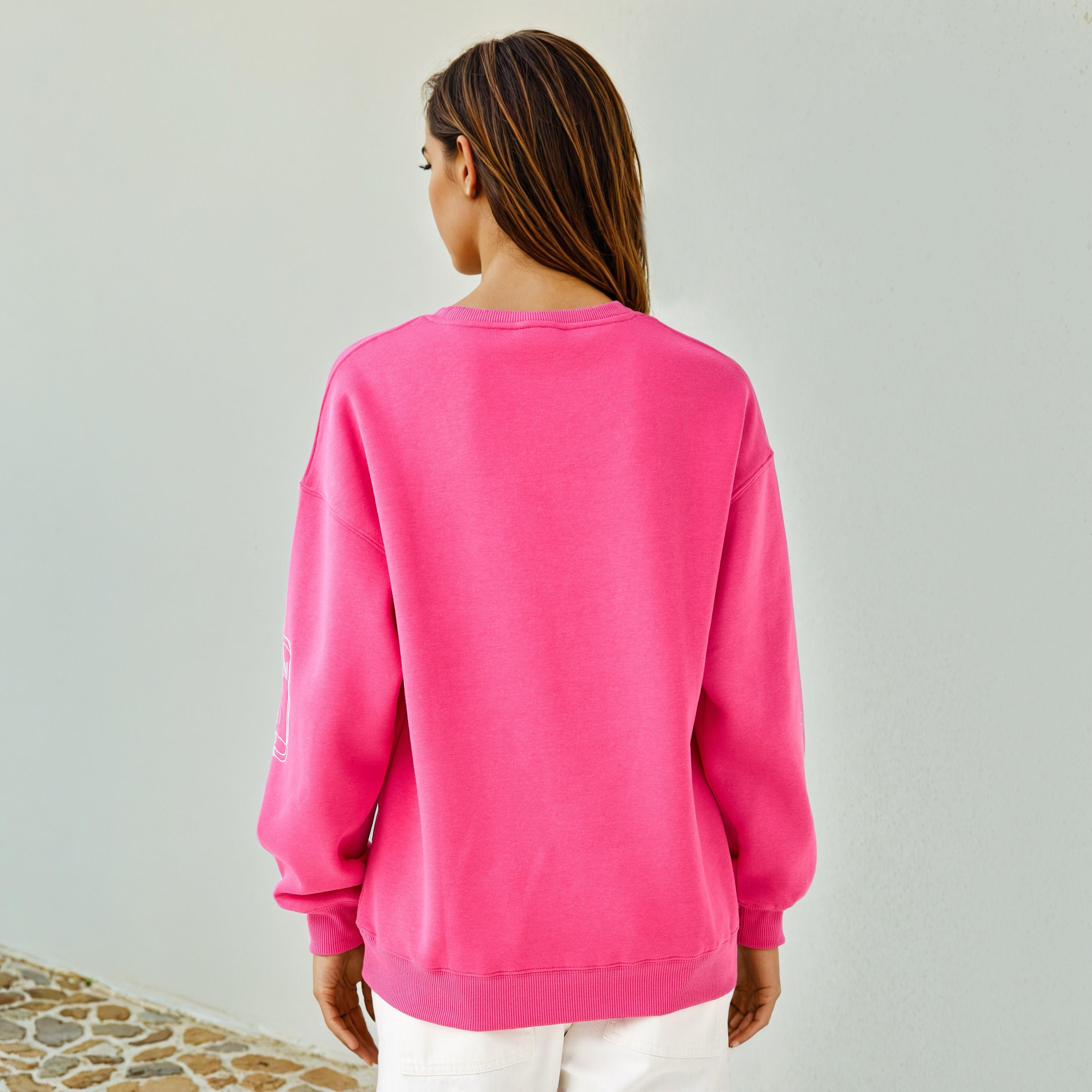 Embroidered Sweatshirt with Crew Neck-women-winterwear-hoodiesandsweatshirts-sweatshirts-image-3