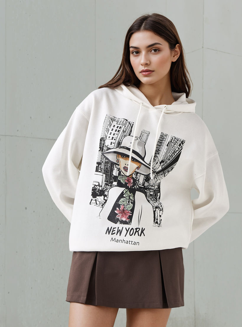 Hoodie with Graphic Print-women-winterwear-hoodiesandsweatshirts-hoodies-image-1