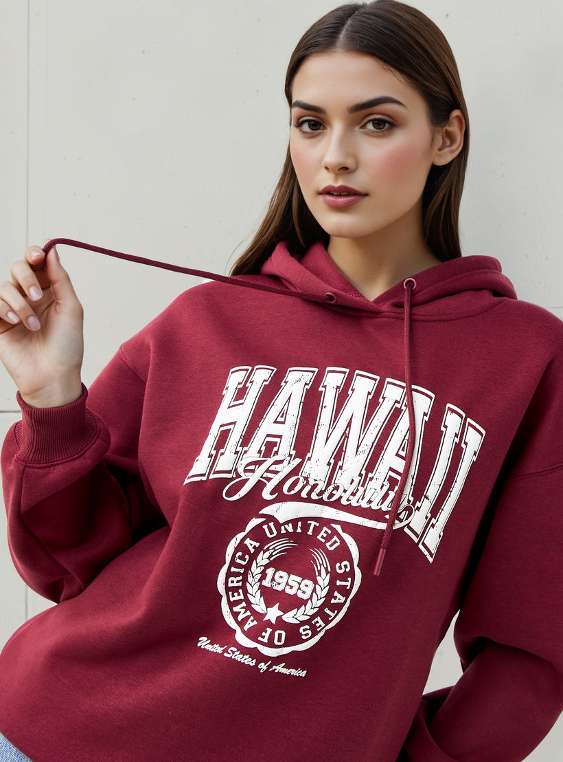 Hoodie with Graphic Print-women-winterwear-hoodiesandsweatshirts-hoodies-image-5