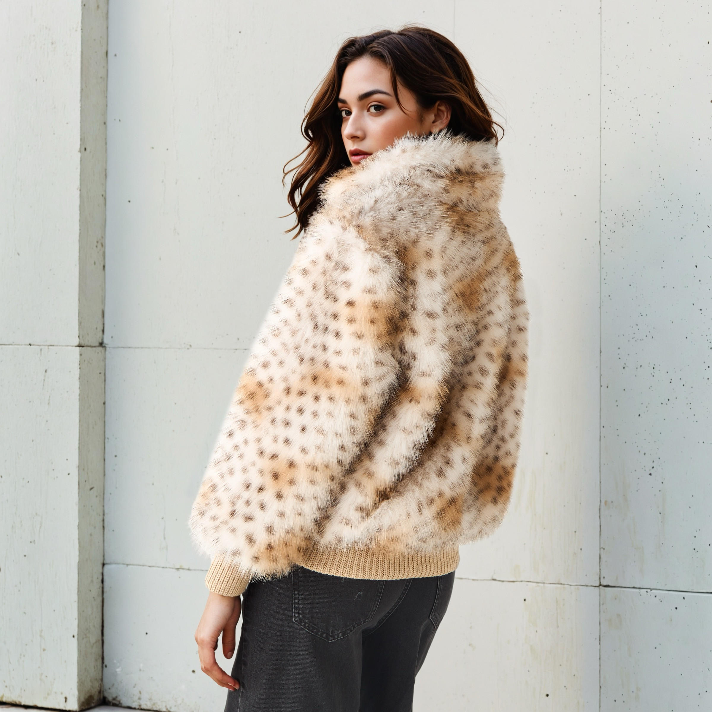 Animal Print Faux Fur Jacket-women-winterwear-coatsandjackets-jackets-image-5