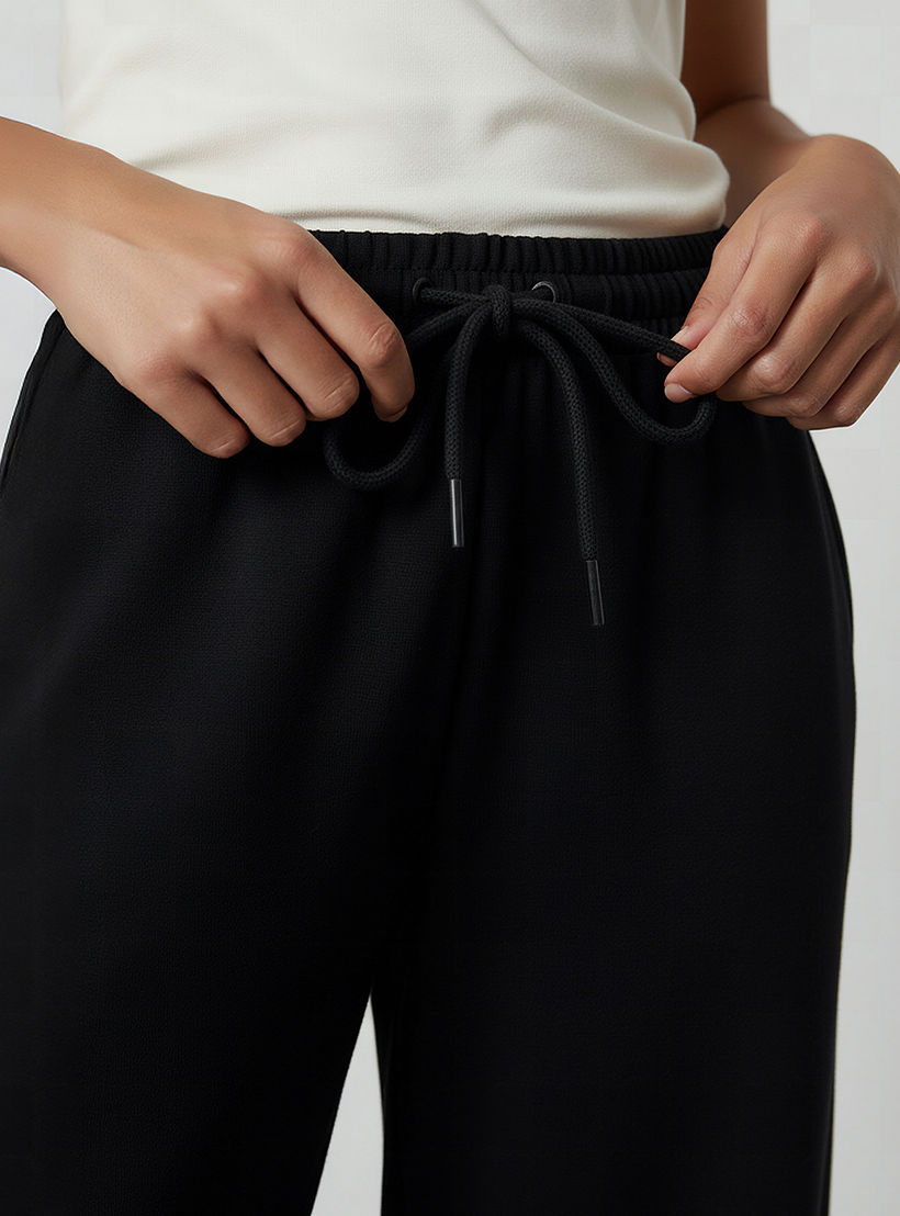 Barrel Fit Mid Rise Panelled Pants-women-clothing-bottoms-trousers-image-4