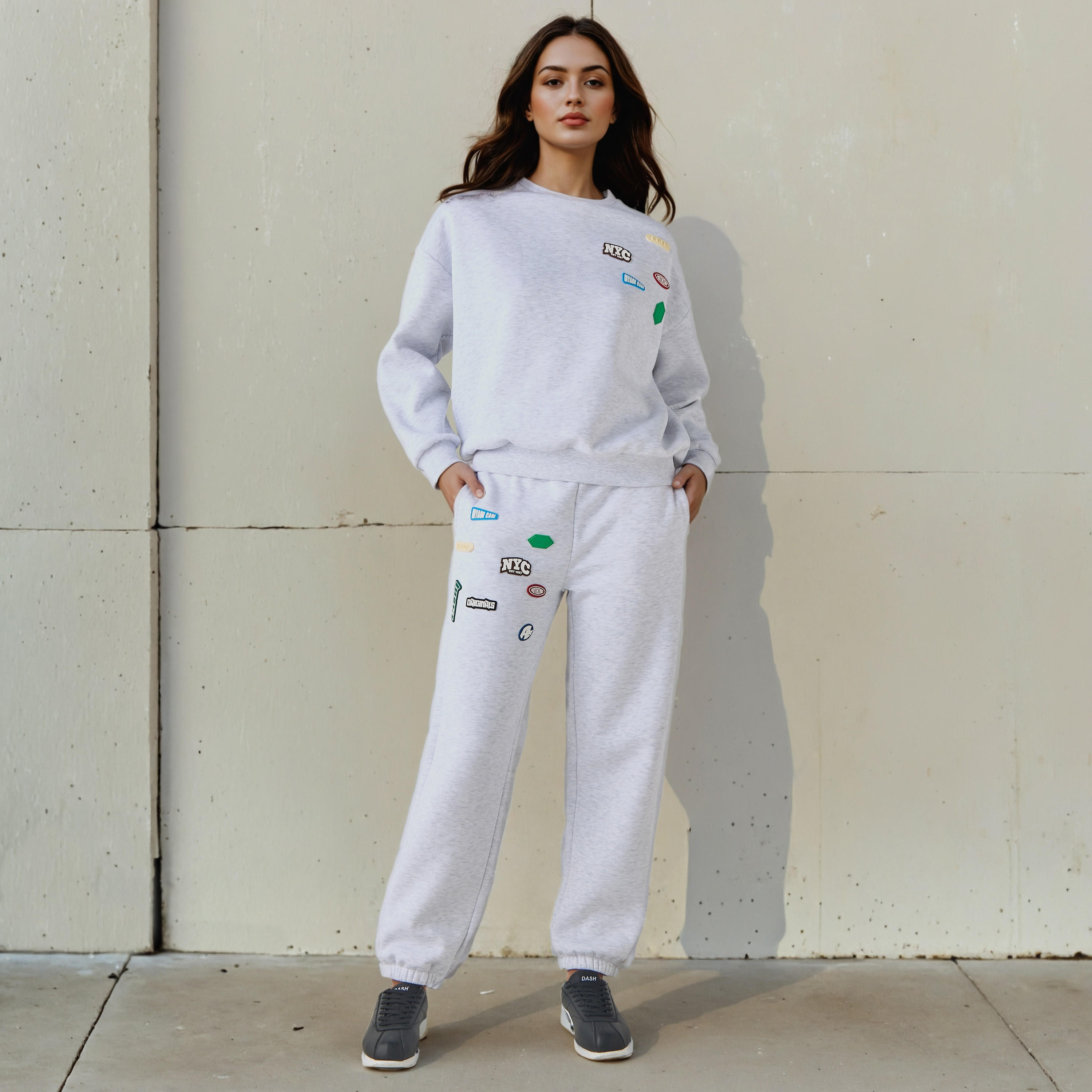 بنطلون رياضي بزينة-women-clothing-bottoms-joggers-image-4