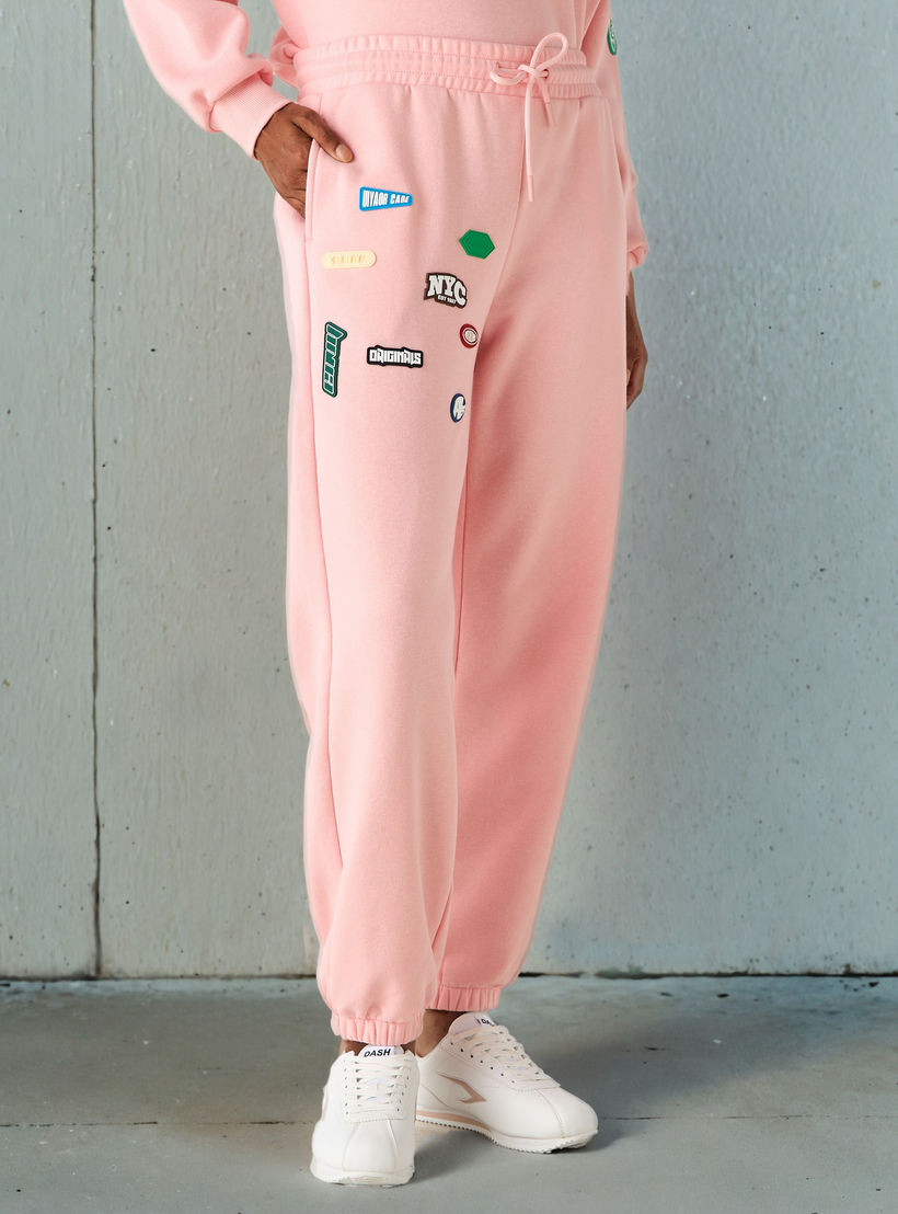 Patch Accent Joggers-women-clothing-bottoms-joggers-image-1