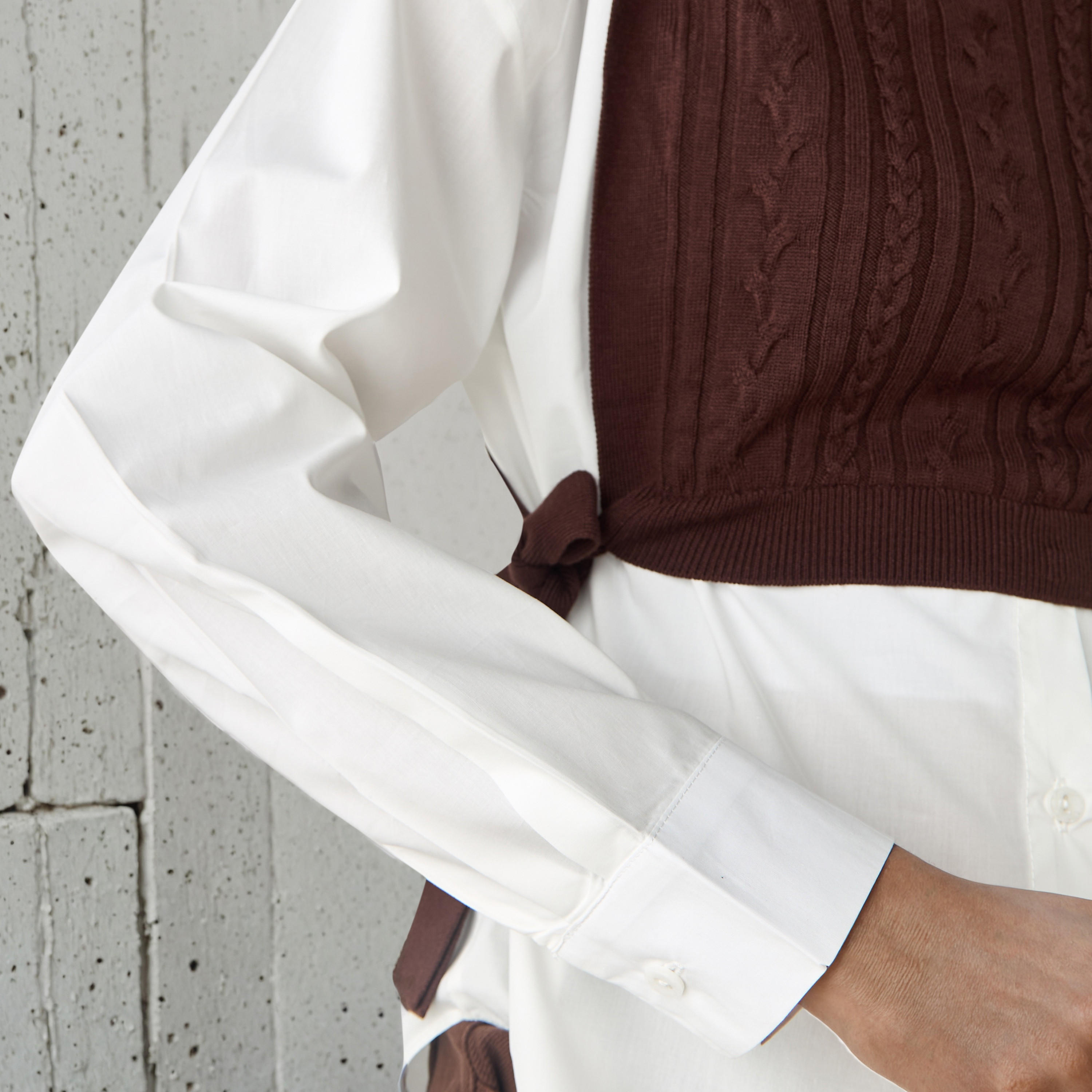بلوزة تويفر بارزة الملمس بقصة عادية-women-clothing-shirtsandblouses-blouses-image-5
