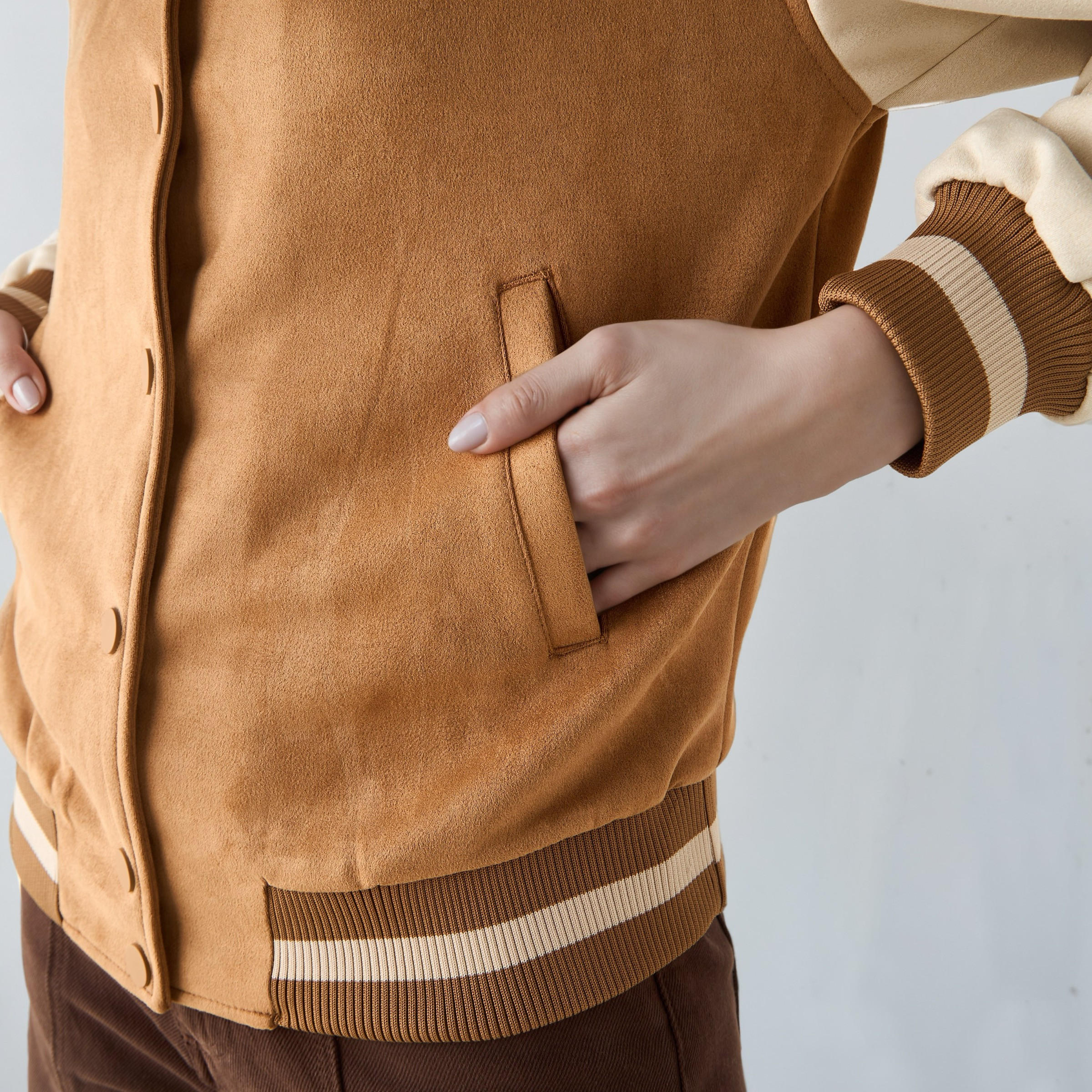 Mandarin Collar Bomber Jacket-women-winterwear-coatsandjackets-jackets-image-5