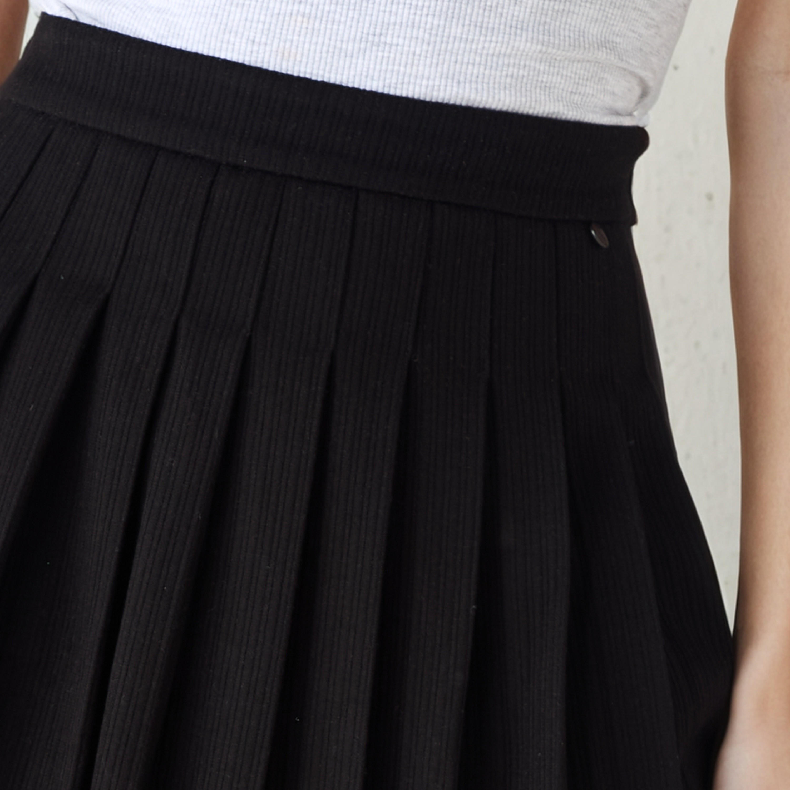 Pleated Mini Skirt-women-clothing-skirts-image-3
