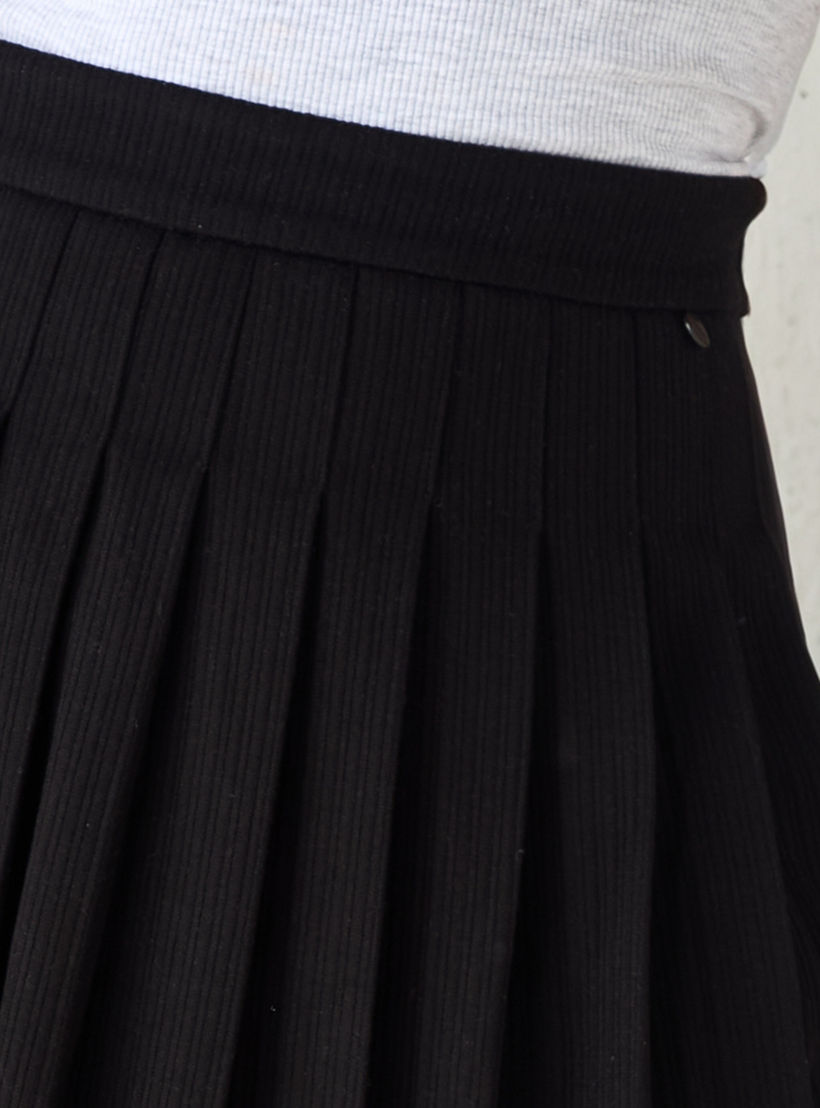 Pleated Mini Skirt-women-clothing-skirts-image-3