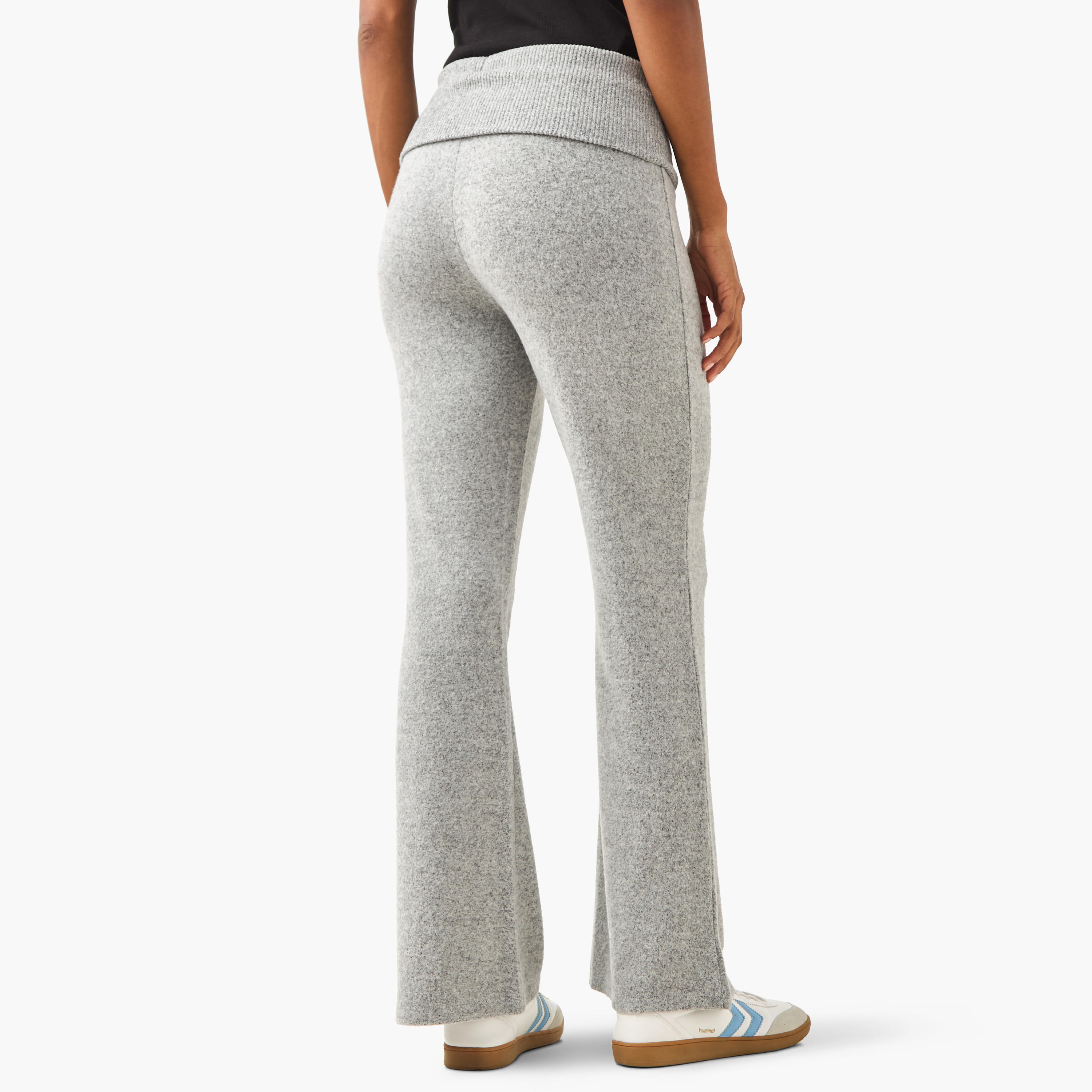 Mid-Rise Flared Pants-women-clothing-bottoms-trousers-image-4