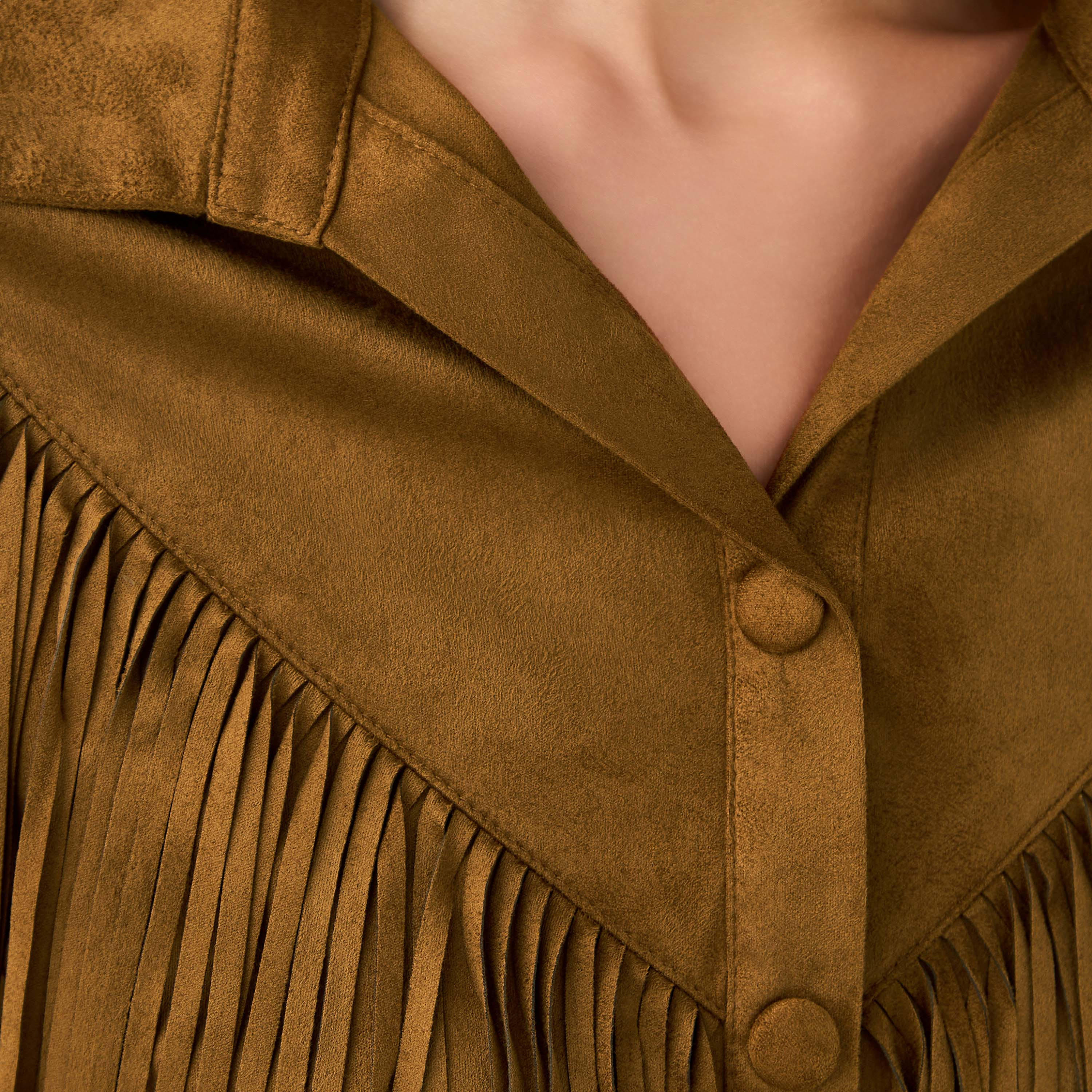 Suede Shacket with Fringe Detail-women-winterwear-coatsandjackets-jackets-image-3