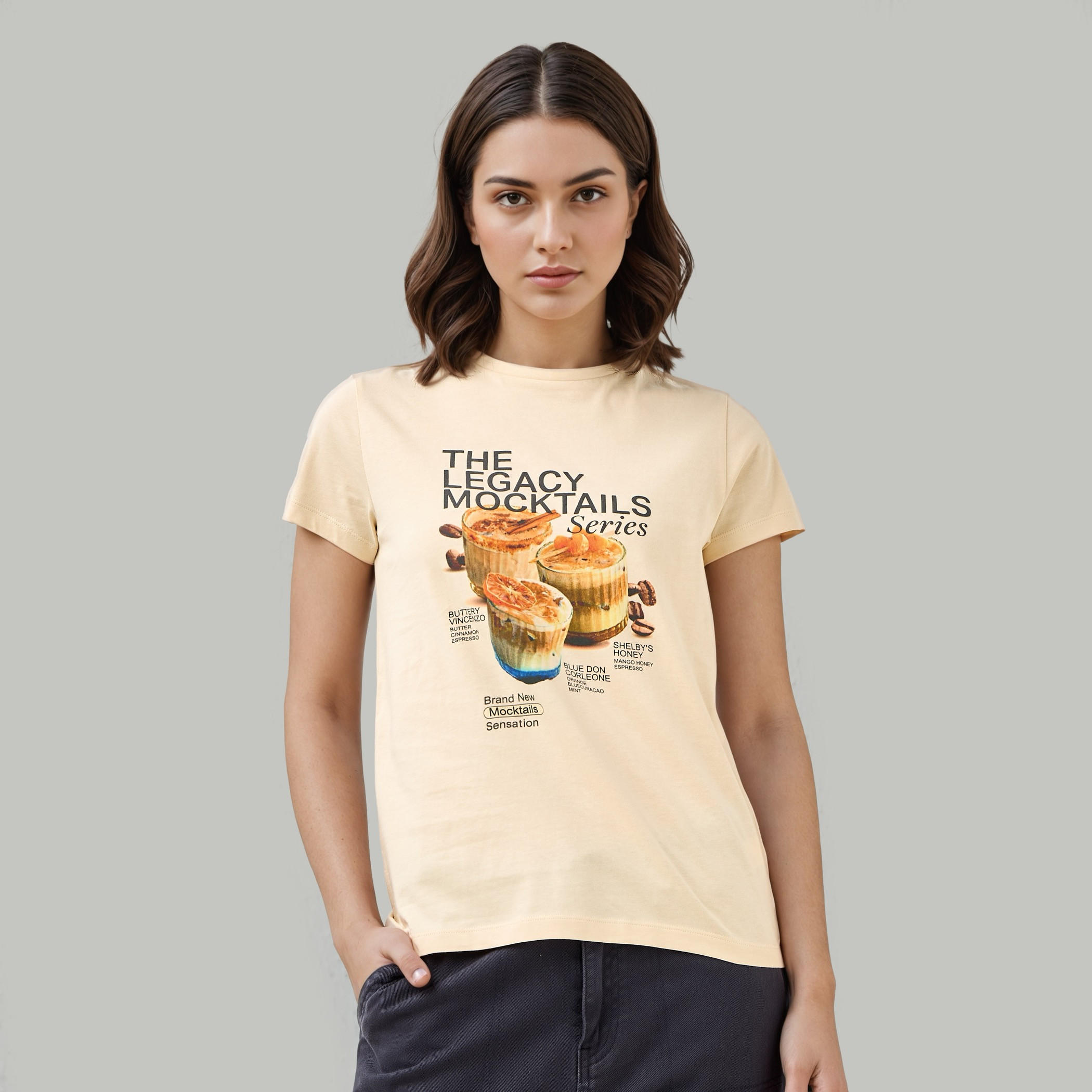 Graphic Print Crew Neck T-shirt-women-clothing-tshirts-image-1