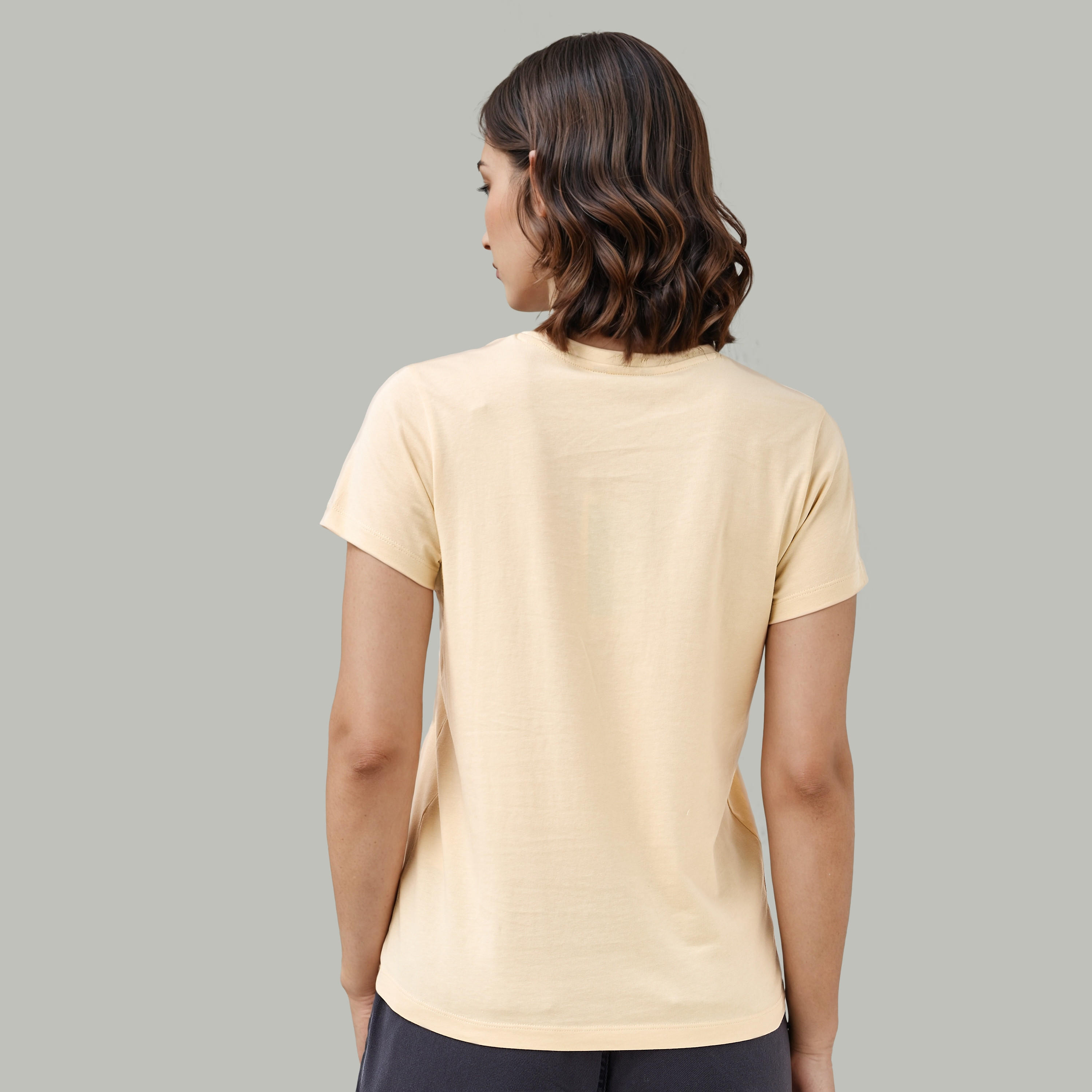 Graphic Print Crew Neck T-shirt-women-clothing-tshirts-image-3