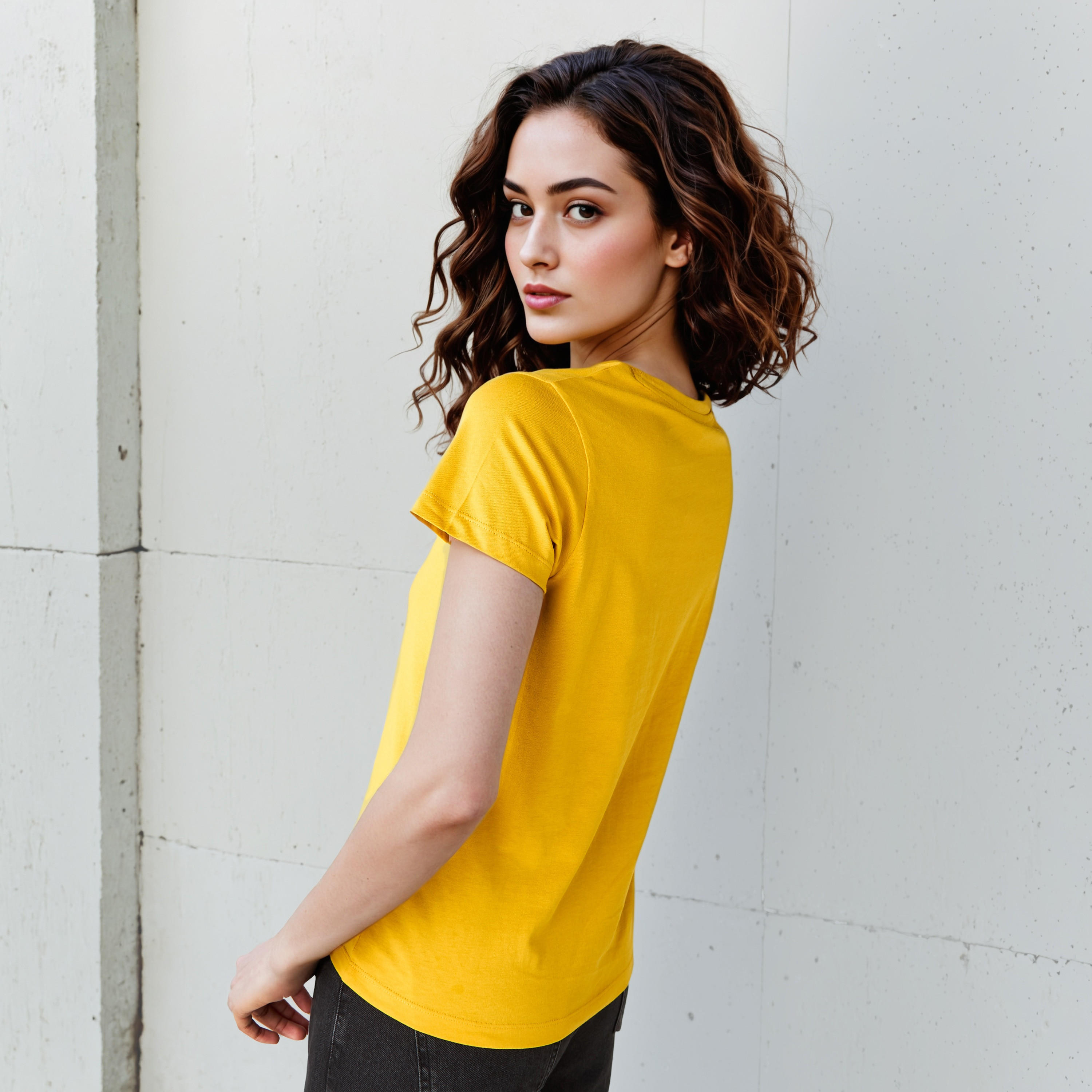 T-shirt Regular Fit with Graphic Print Cotton-women-clothing-tshirts-image-4