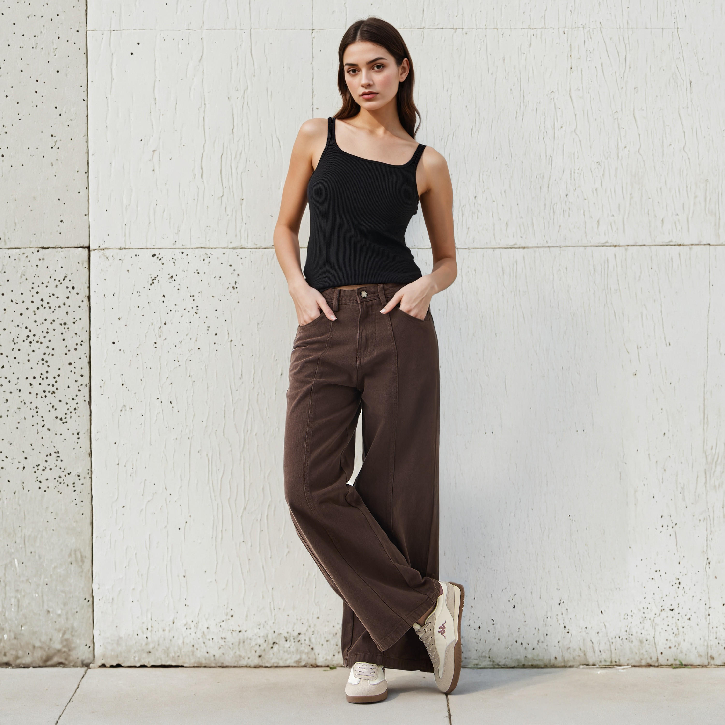 Camisole with Padded Detail Viscose-women-clothing-tshirts-image-2