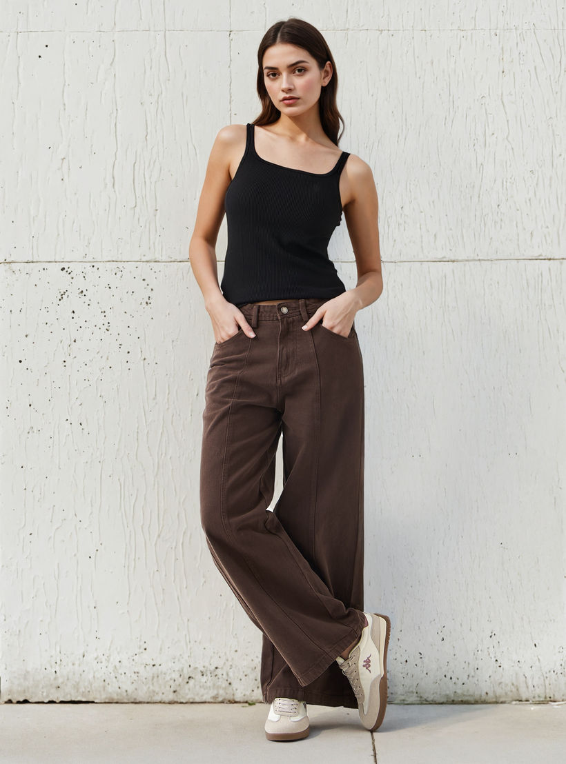 Camisole with Padded Detail Viscose-women-clothing-tshirts-image-2
