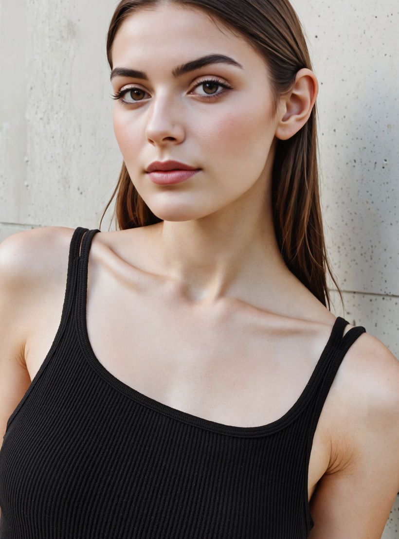 Camisole with Padded Detail Viscose-women-clothing-tshirts-image-5