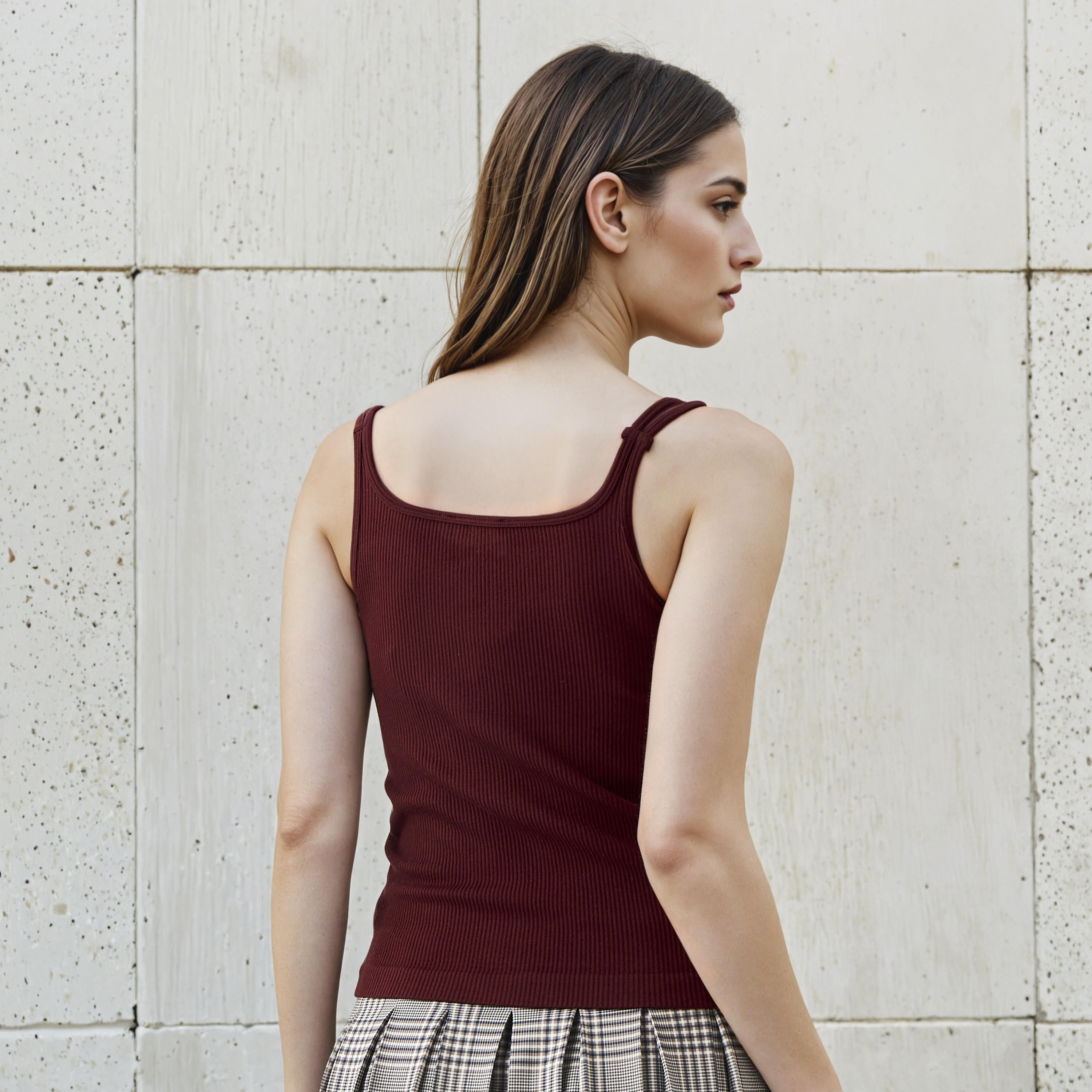 قميص داخلي مبطن بتفاصيل فيسكوز-women-clothing-tshirts-image-3