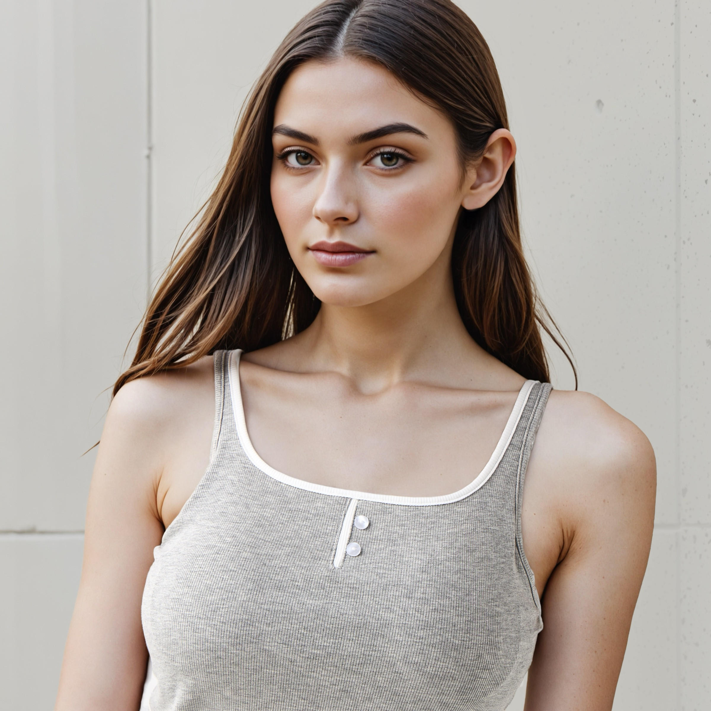 Tank Top with Piping Accent Viscose-women-clothing-tshirts-image-5