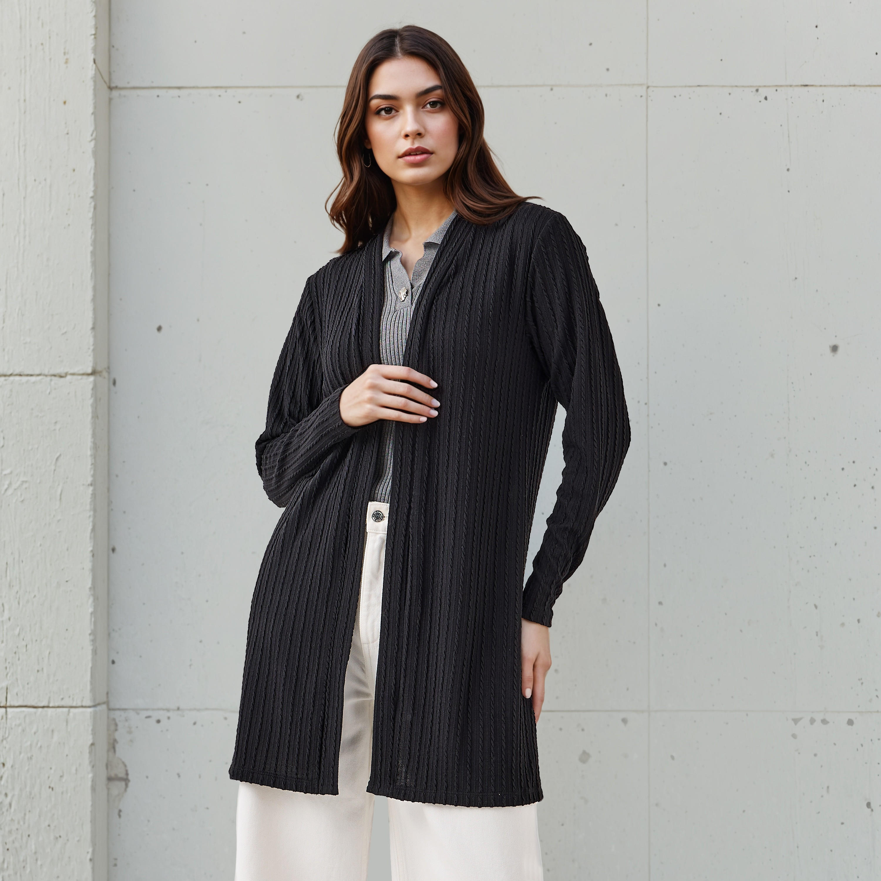 Longline Open Front Shrug-women-winterwear-cardigansandjumpers-cardigans-image-1