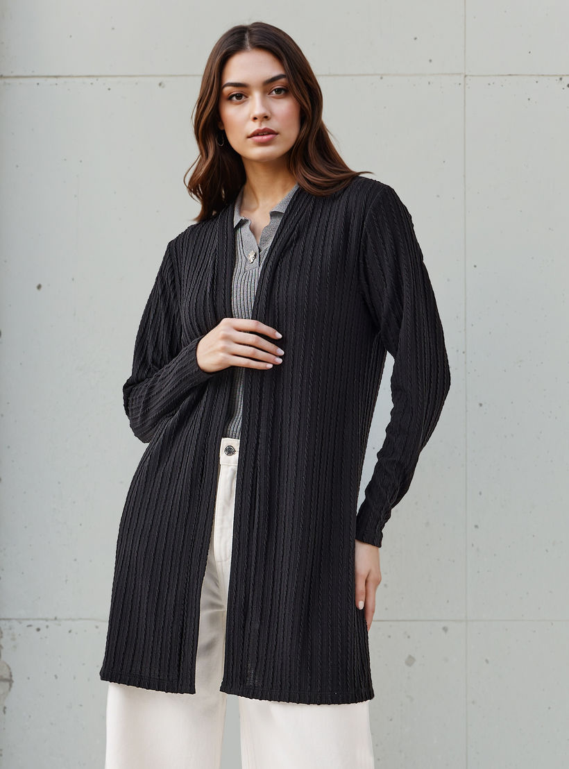 Longline Open Front Shrug-women-winterwear-cardigansandjumpers-cardigans-image-1