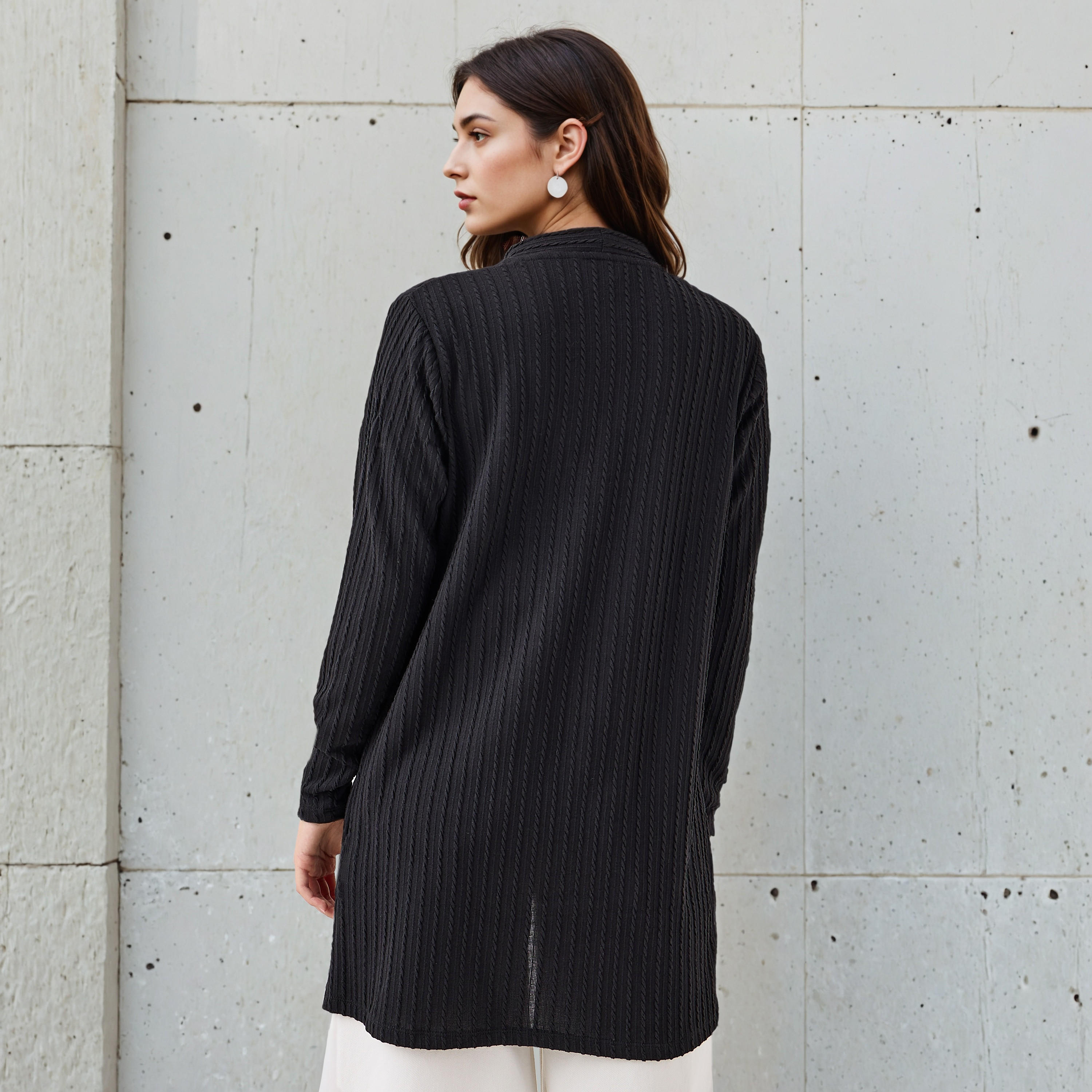 Longline Open Front Shrug-women-winterwear-cardigansandjumpers-cardigans-image-3