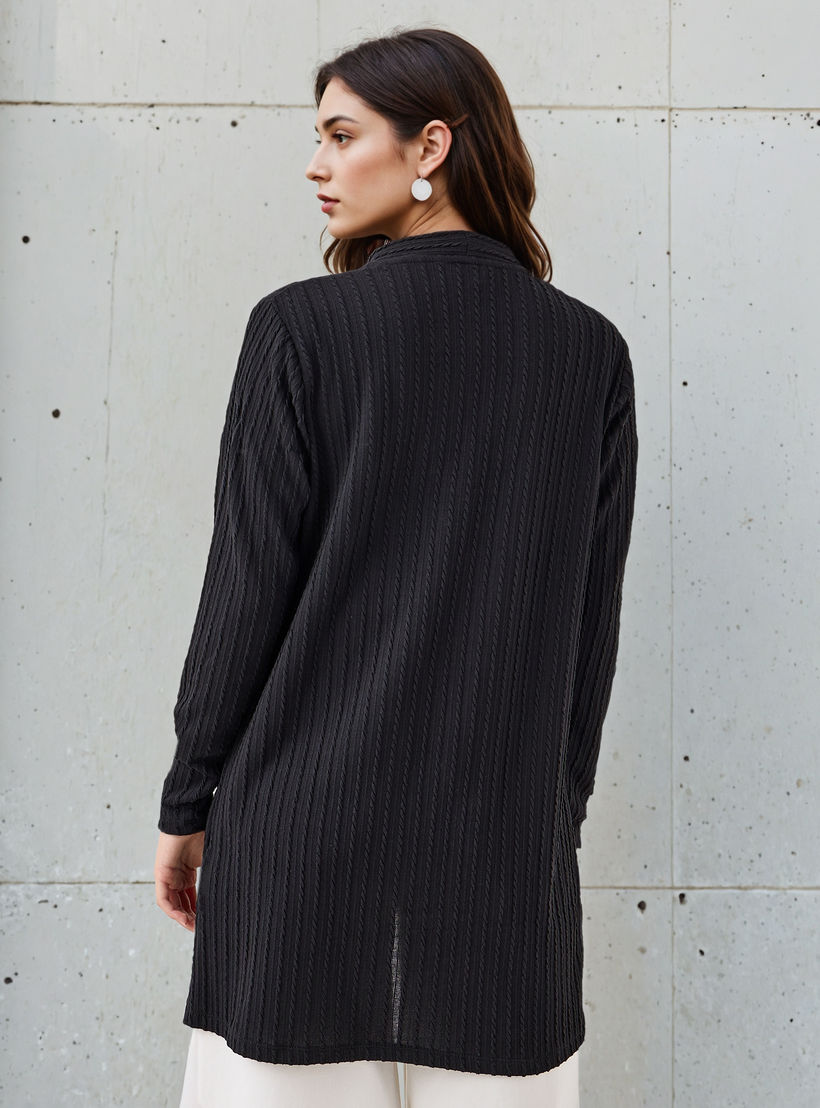 Longline Open Front Shrug-women-winterwear-cardigansandjumpers-cardigans-image-3