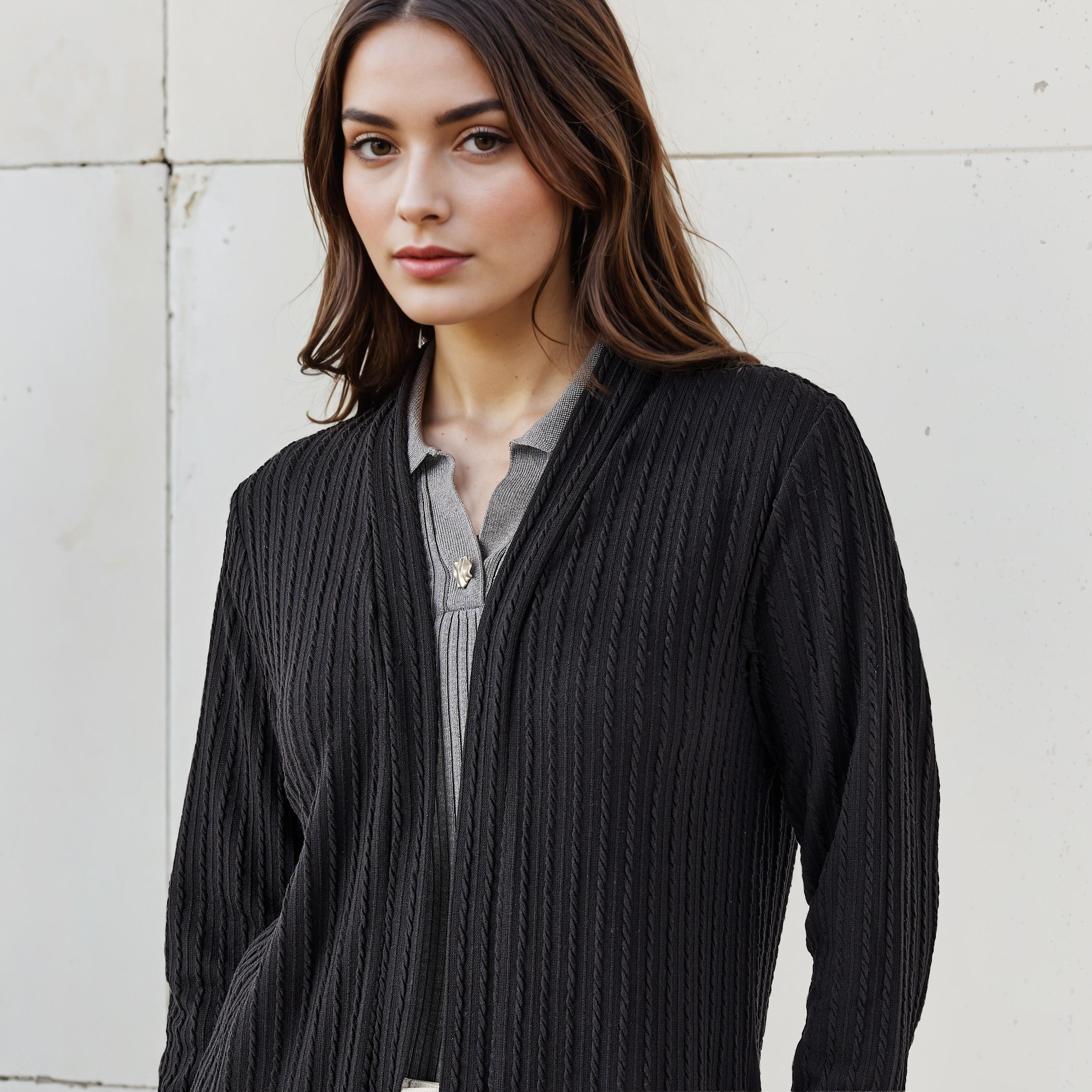 Longline Open Front Shrug-women-winterwear-cardigansandjumpers-cardigans-image-5