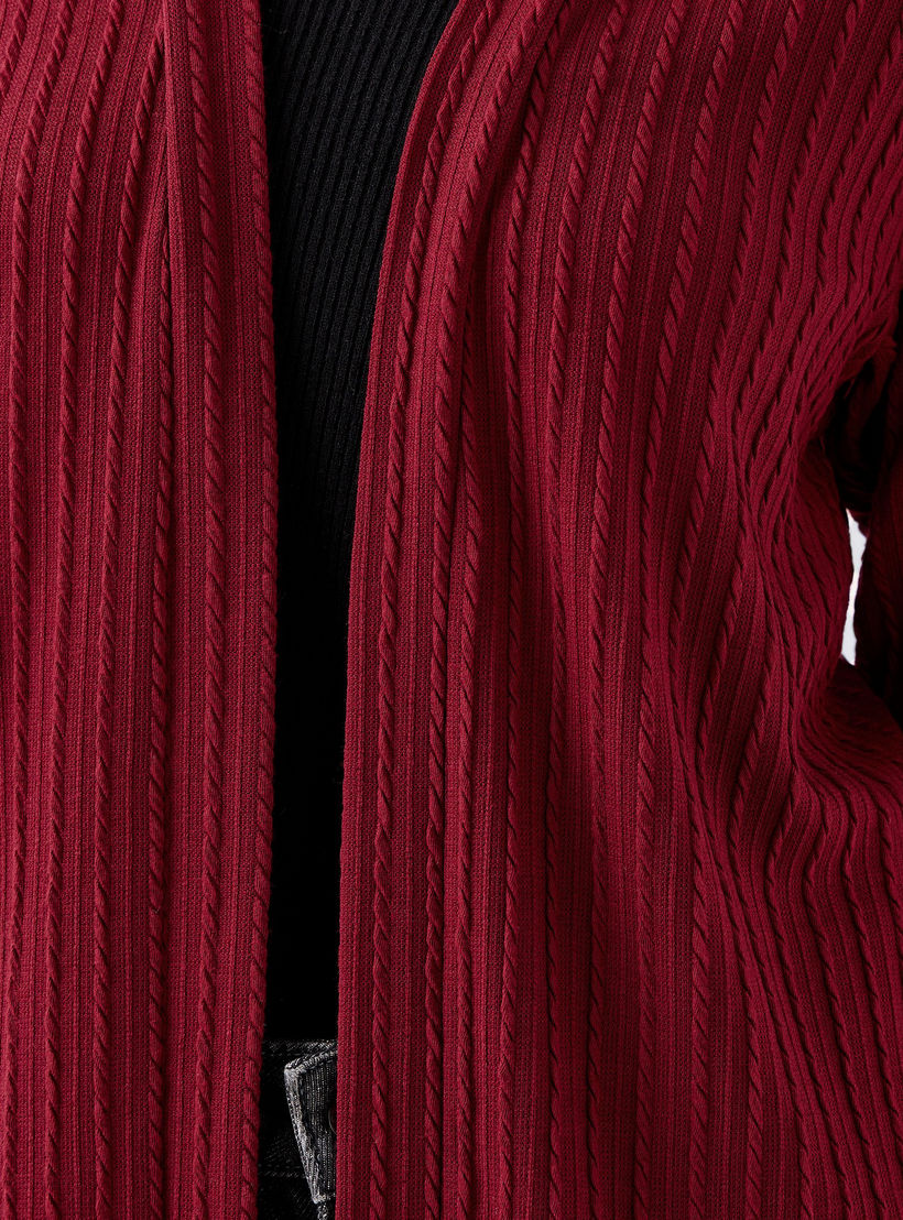 سترة طويلة بتصميم مفتوح من الأمام-women-winterwear-cardigansandjumpers-cardigans-image-1