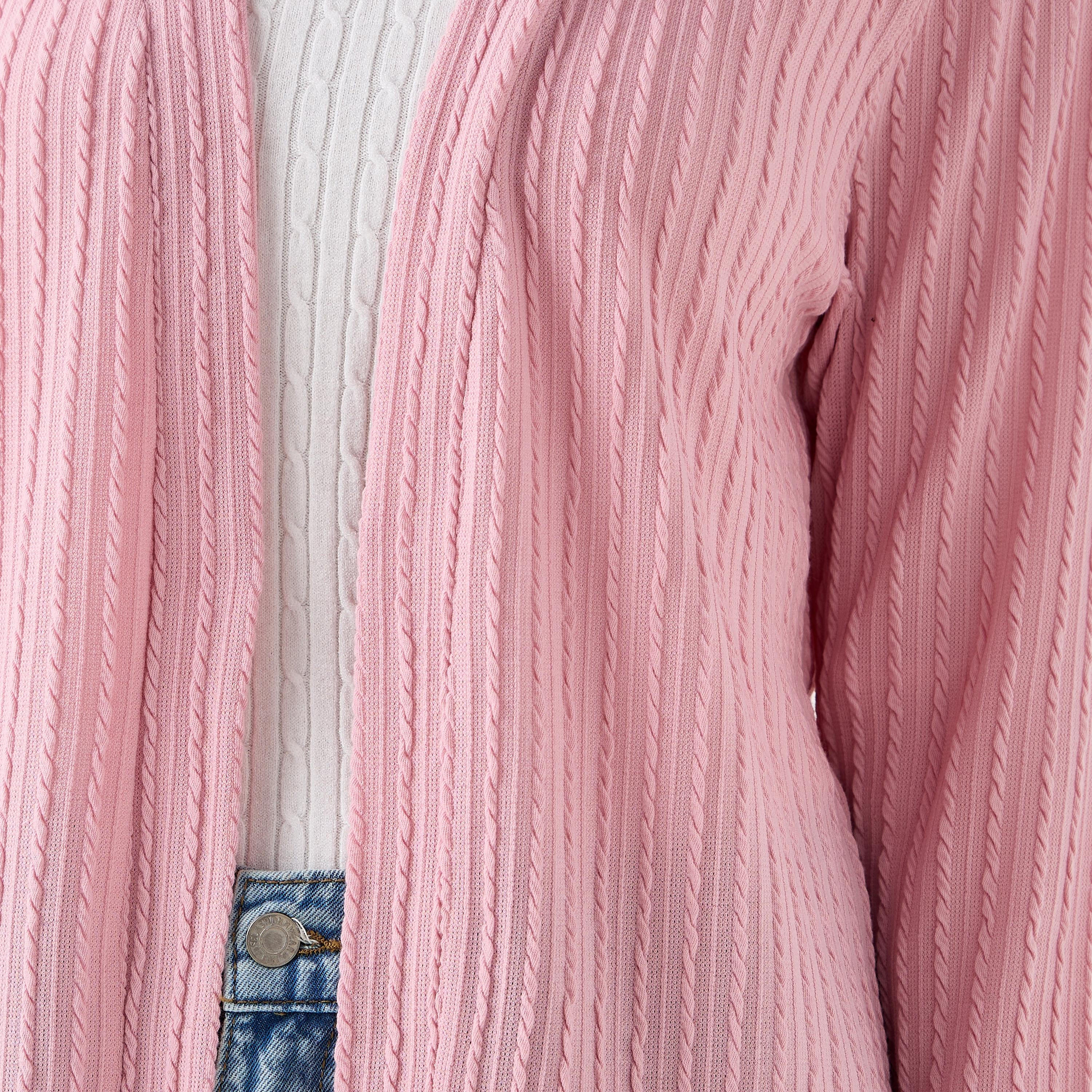 سترة طويلة بتصميم مفتوح من الأمام-women-winterwear-cardigansandjumpers-cardigans-image-5