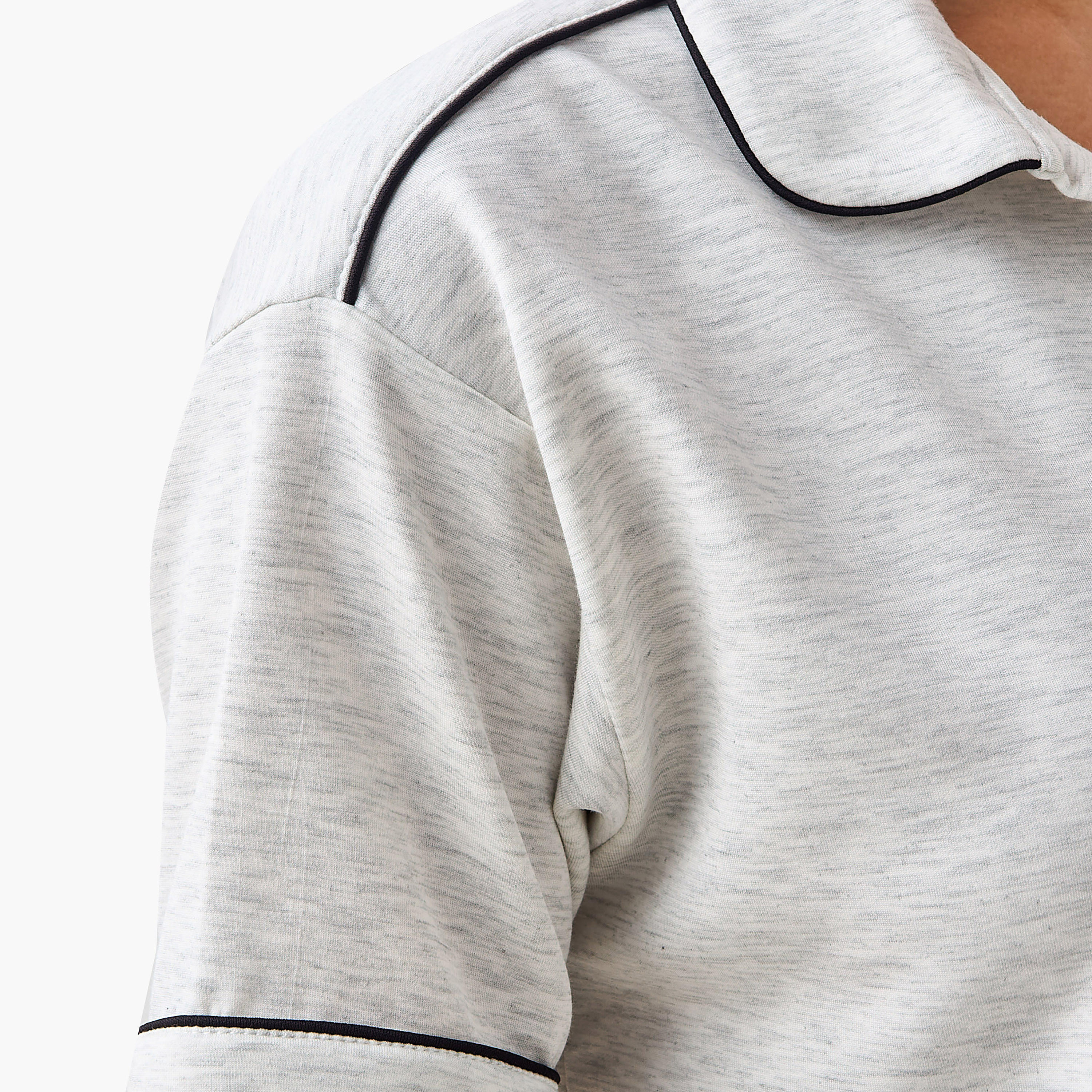 Polo T-shirt with Piping Detail-women-clothing-tshirts-image-6
